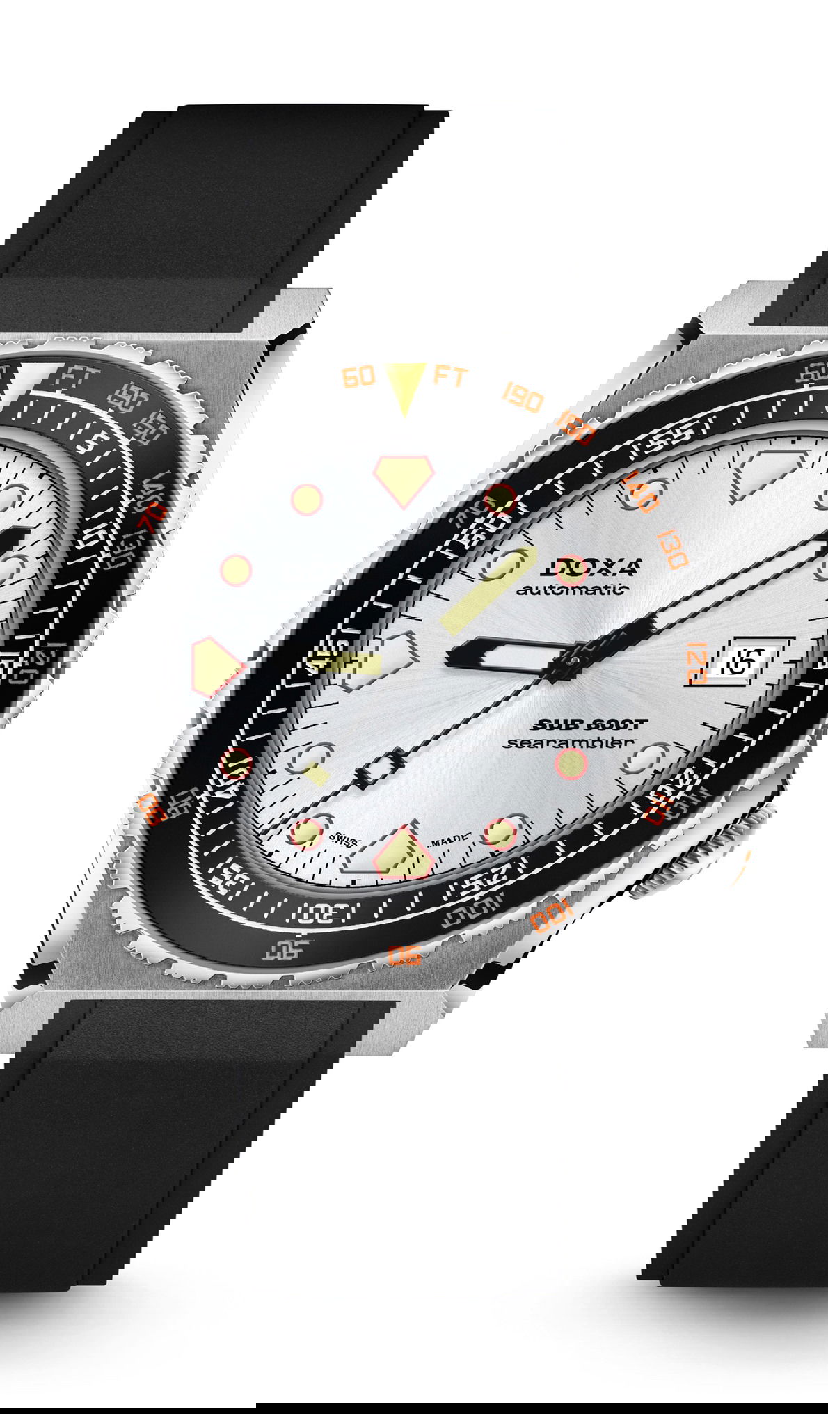 Doxa SUB 600T Searambler Ceramic Bezel watch