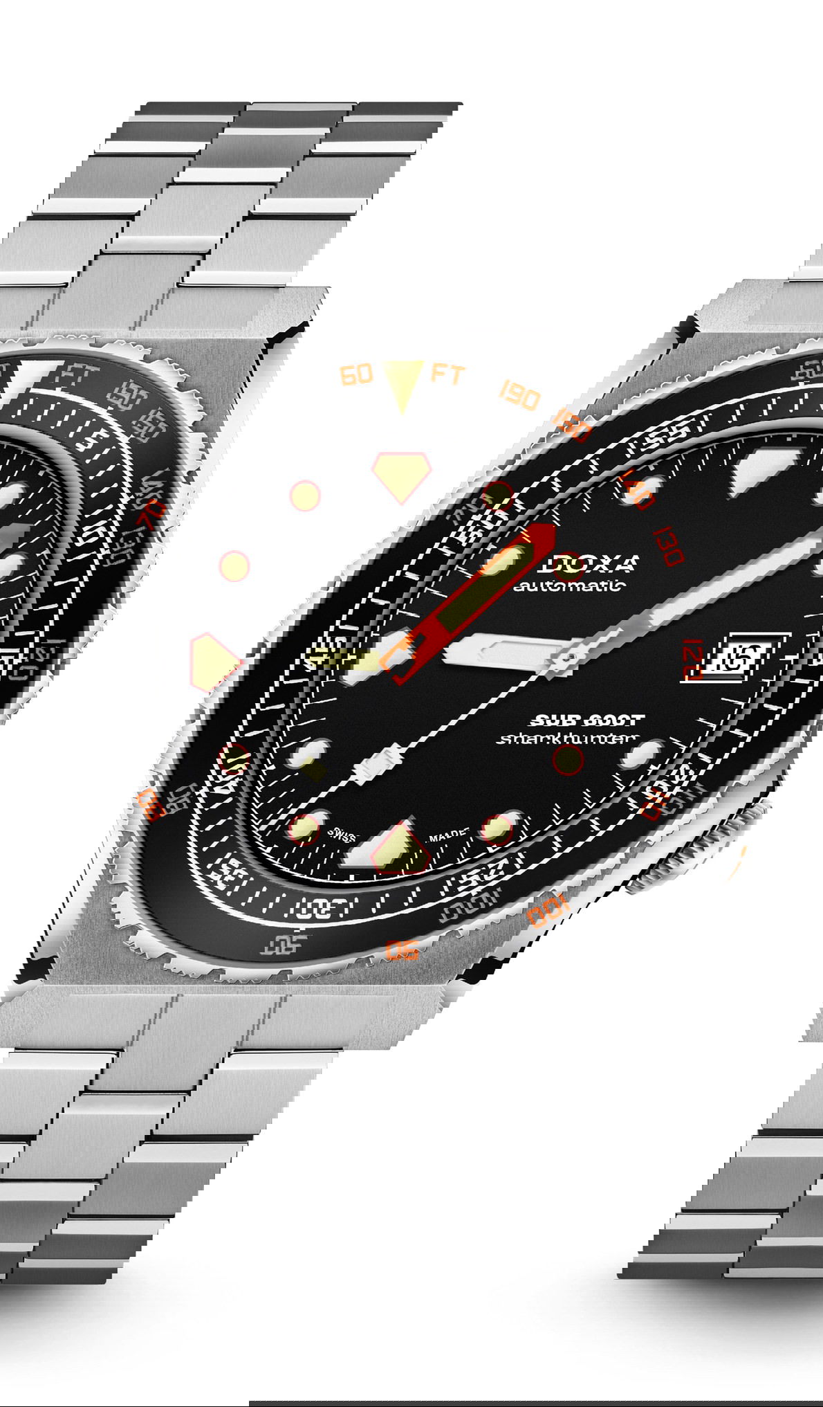 Doxa SUB 600T Sharkhunter Ceramic Bezel watch