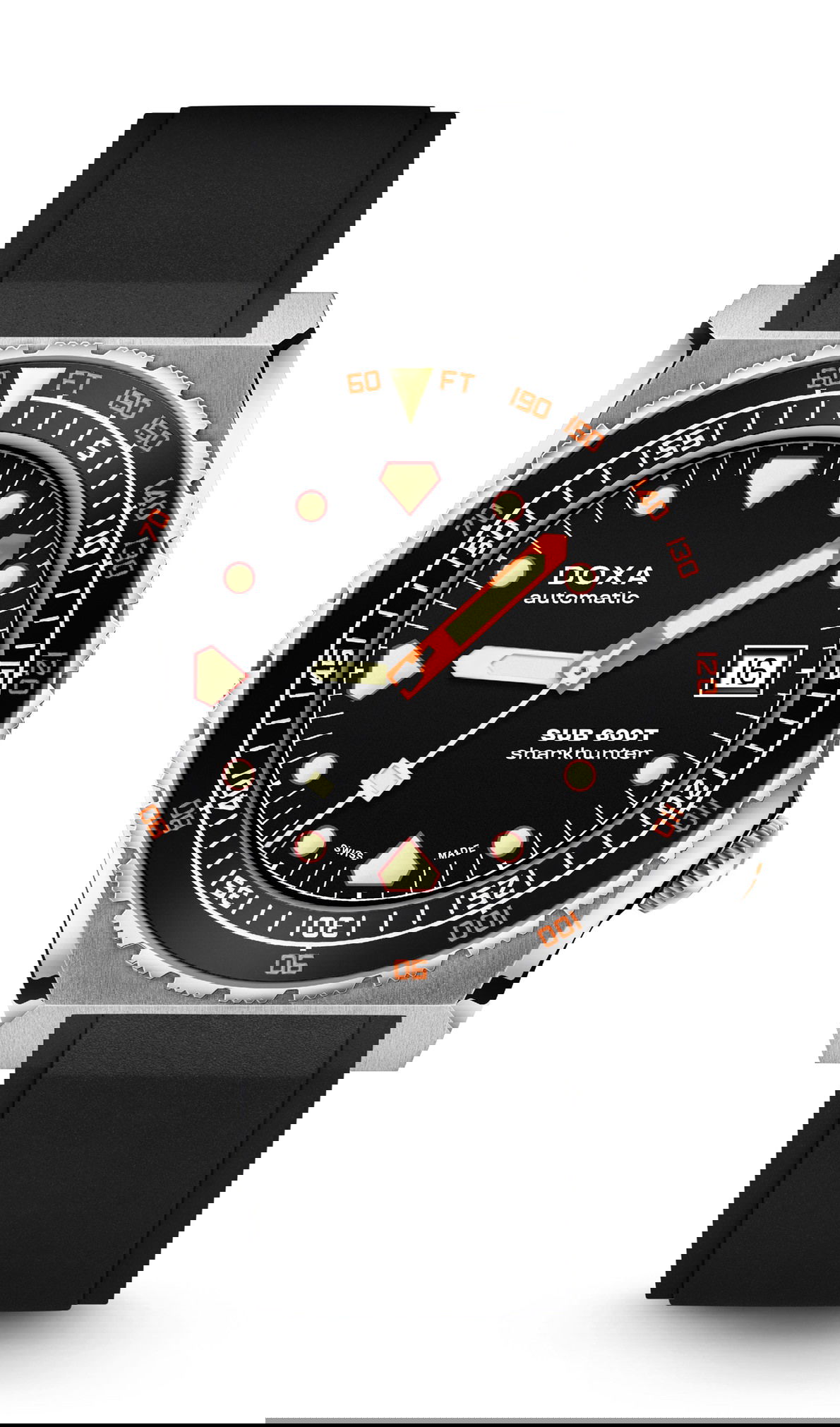 Doxa SUB 600T Sharkhunter Ceramic Bezel watch