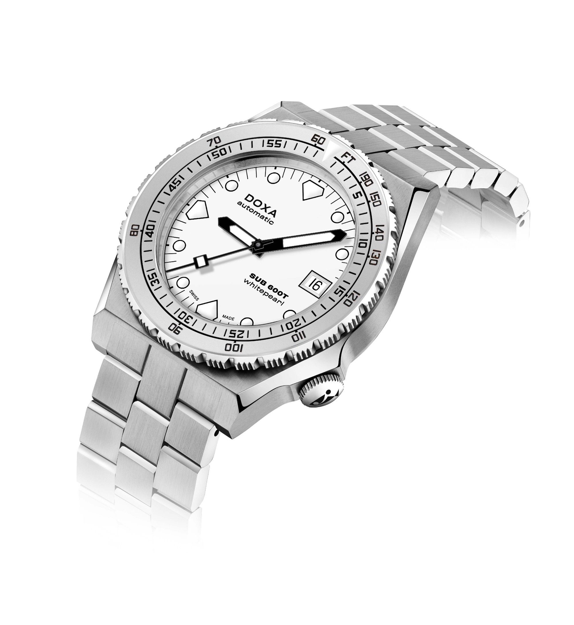 Doxa SUB 600T Whitepearl - View 2