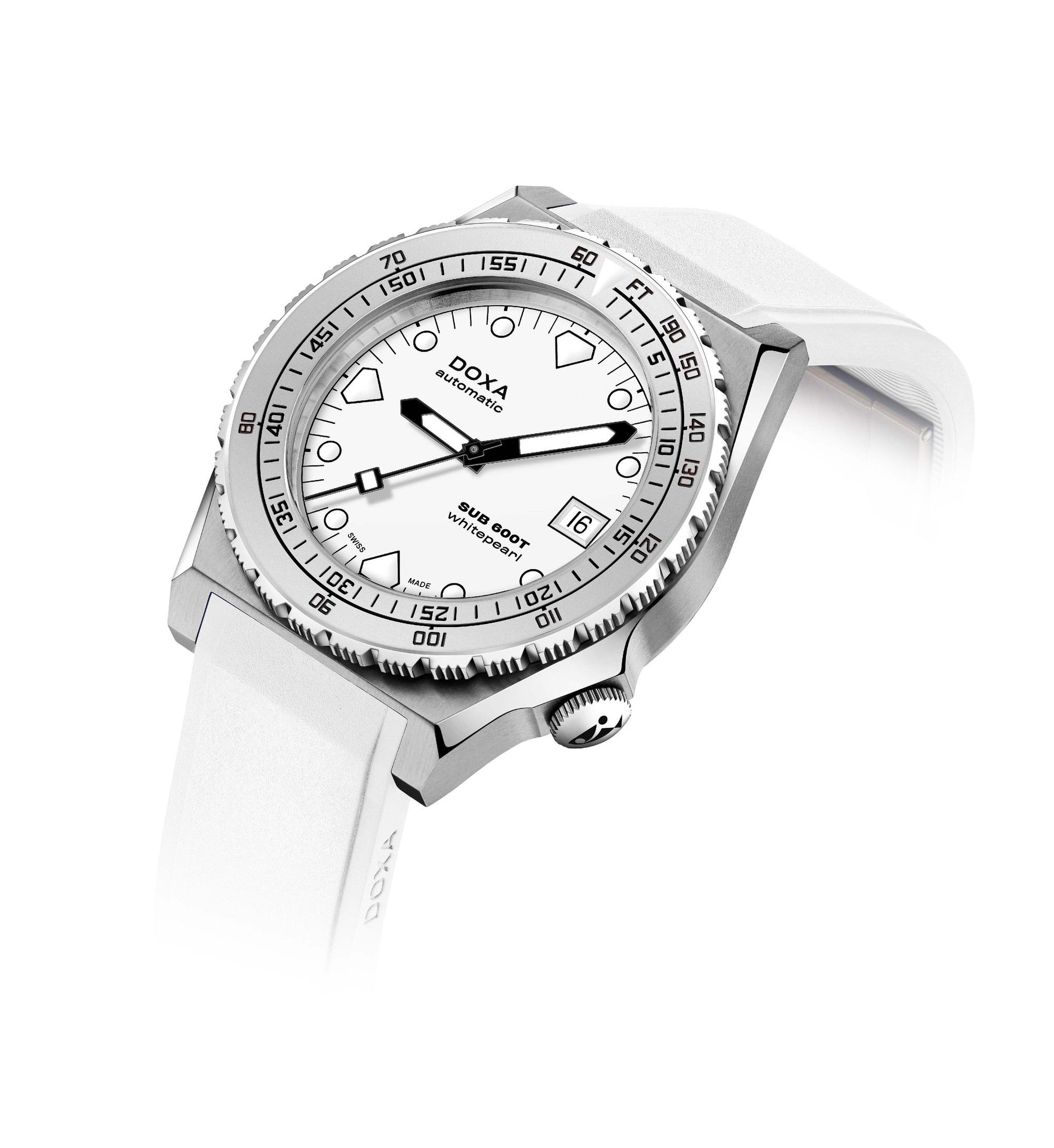 Doxa SUB 600T Whitepearl - View 2
