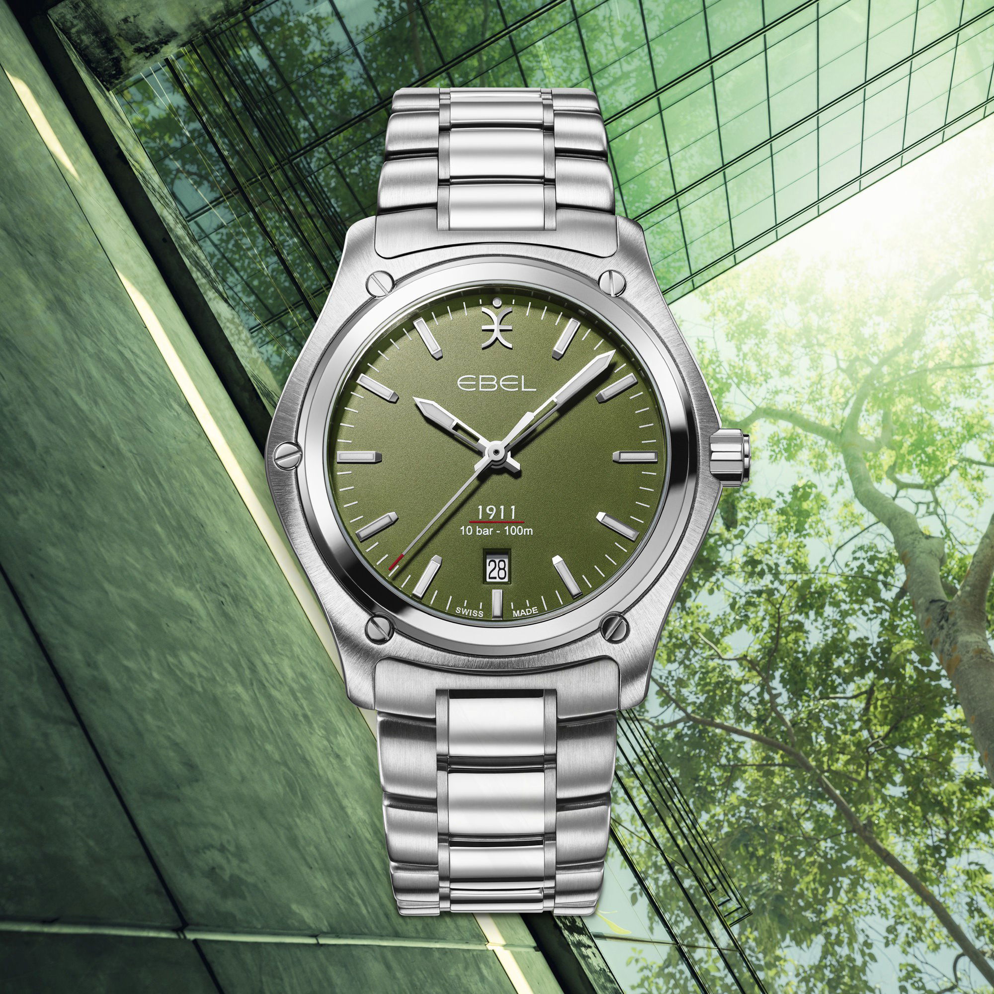 Ebel 1911 Gent Green - View 3
