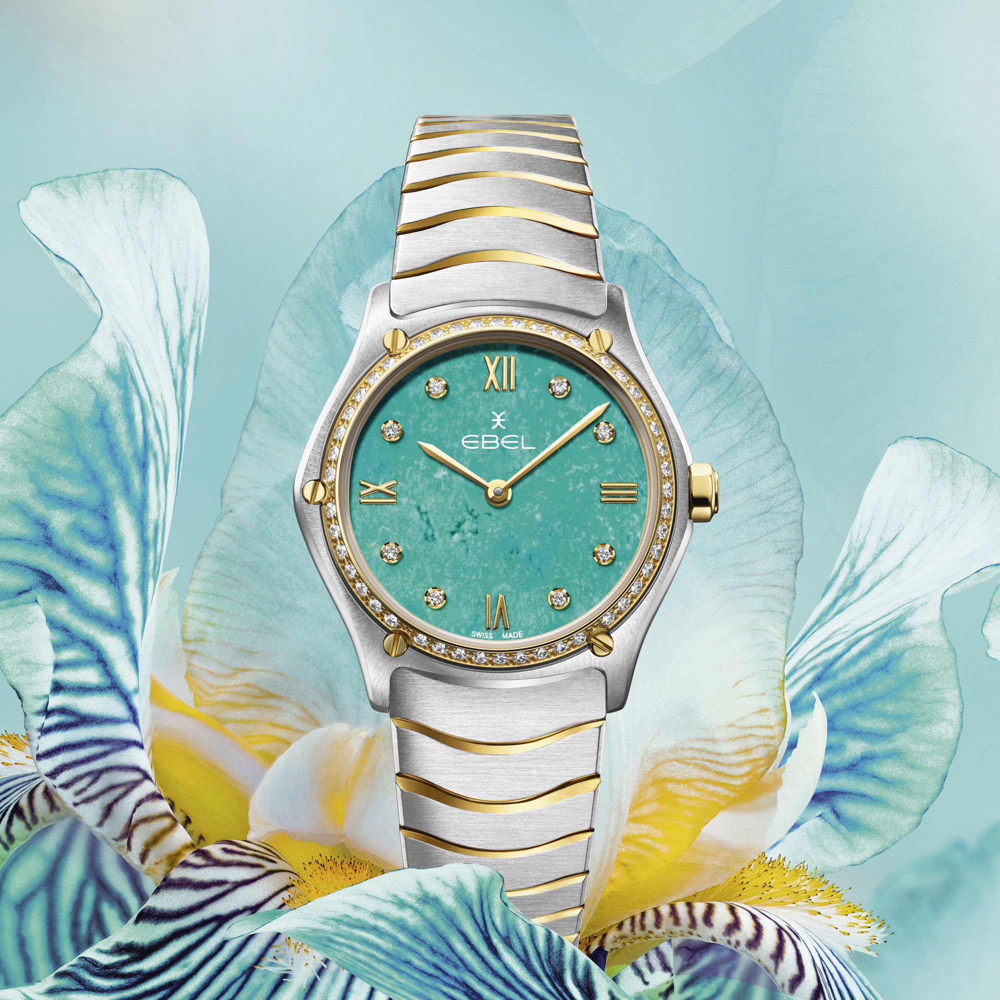 Ebel Sport Classic Lady Turquoise - View 2