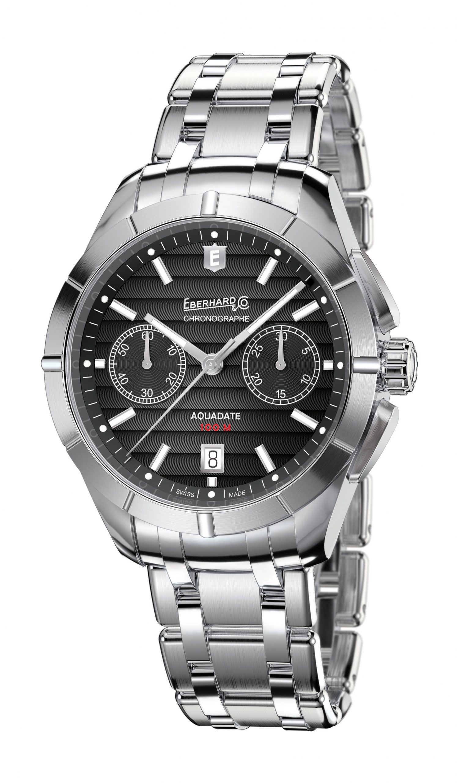 Eberhard & Co Aquadate Chrono watch