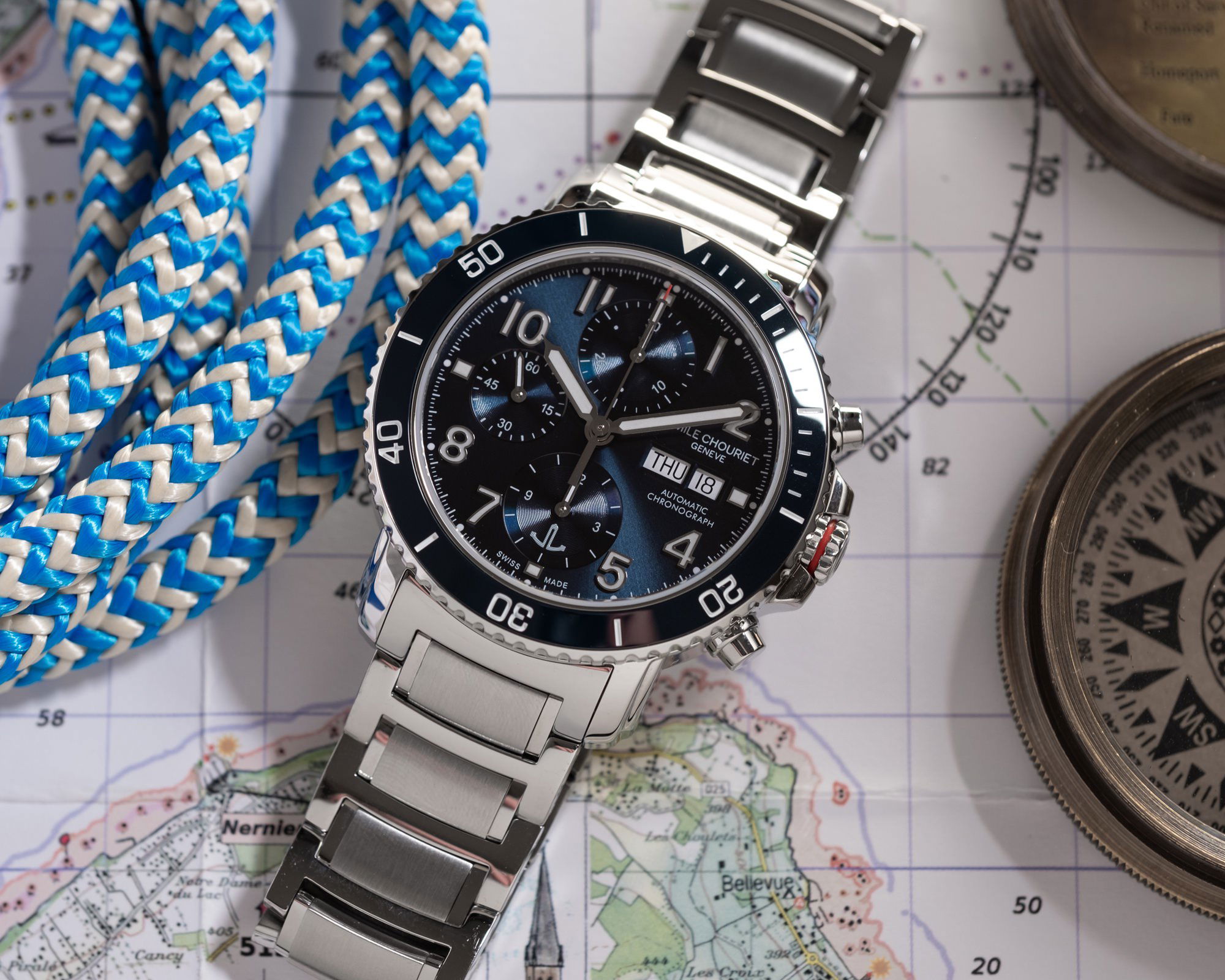 Emile Chouriet Challenger Deep Chronograph - View 2