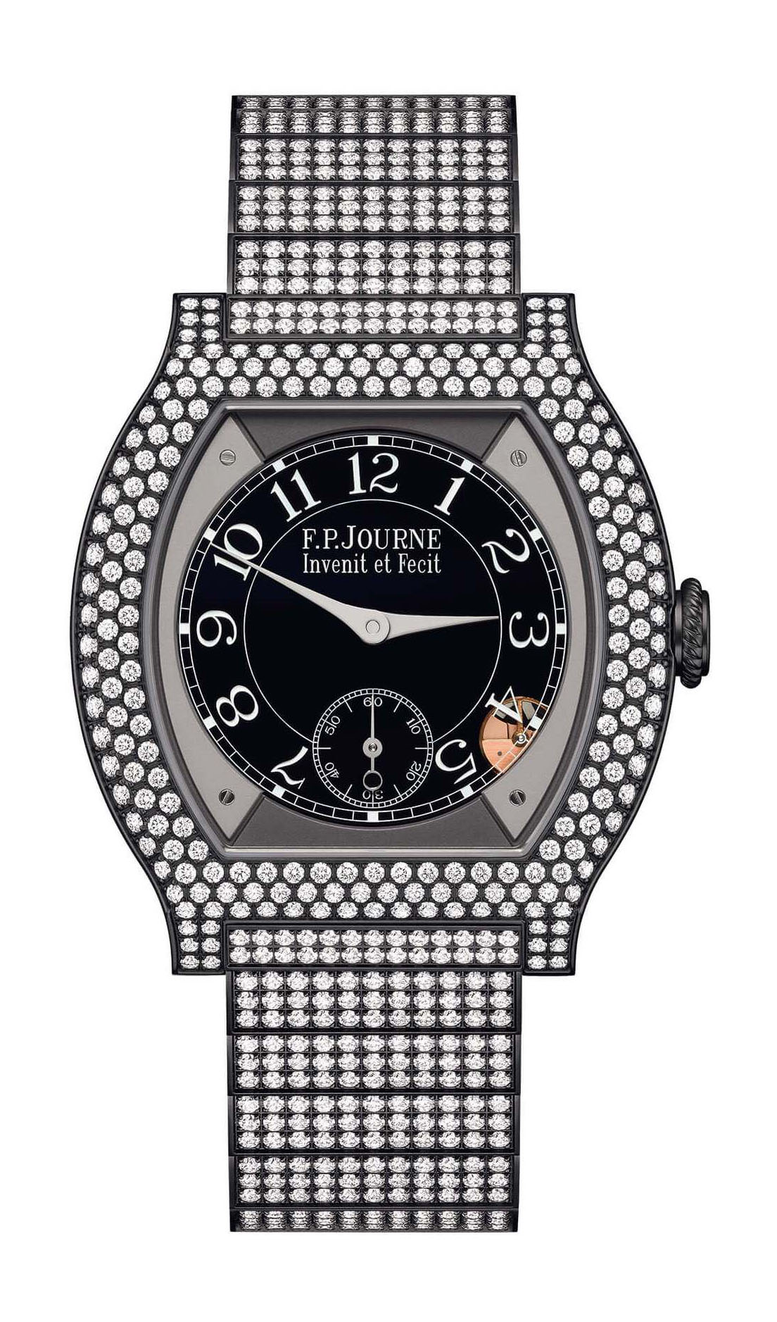 F.P.Journe élégante 40 Titalyt 12 Rows of Diamonds with Set Bracelet - View 2