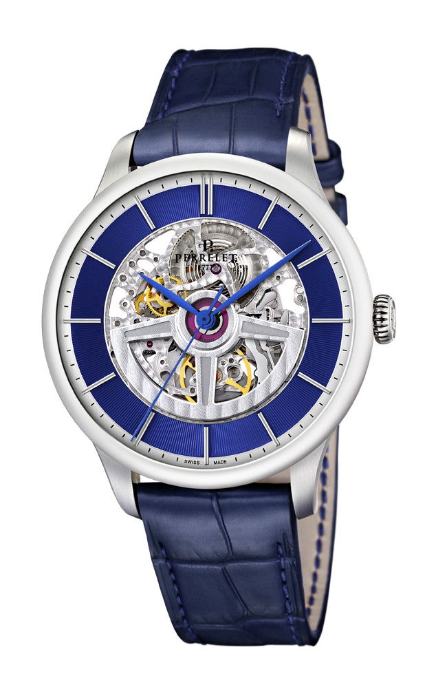 Perrelet First Class Double Rotor Skeleton watch