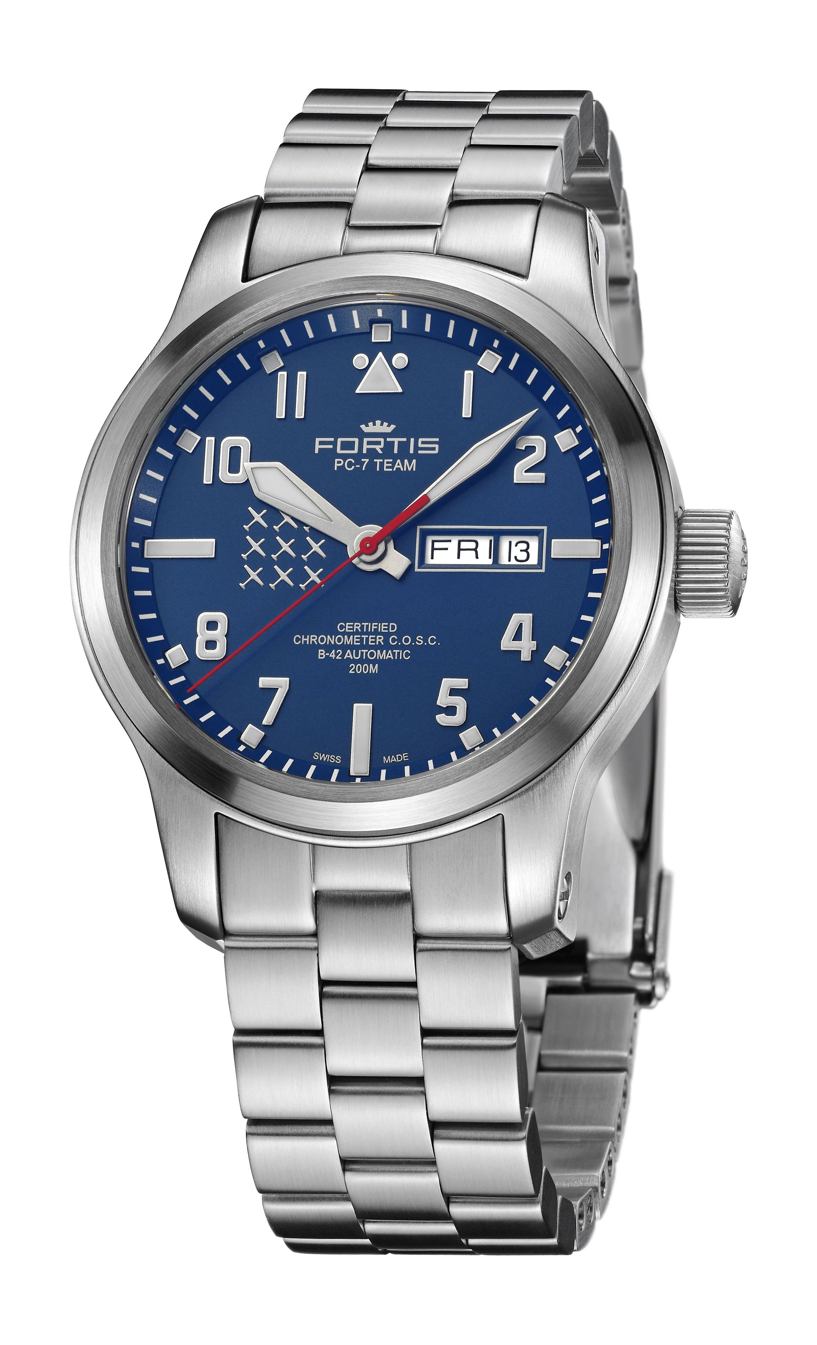 Fortis Aeromaster PC7 Edition Day-Date watch