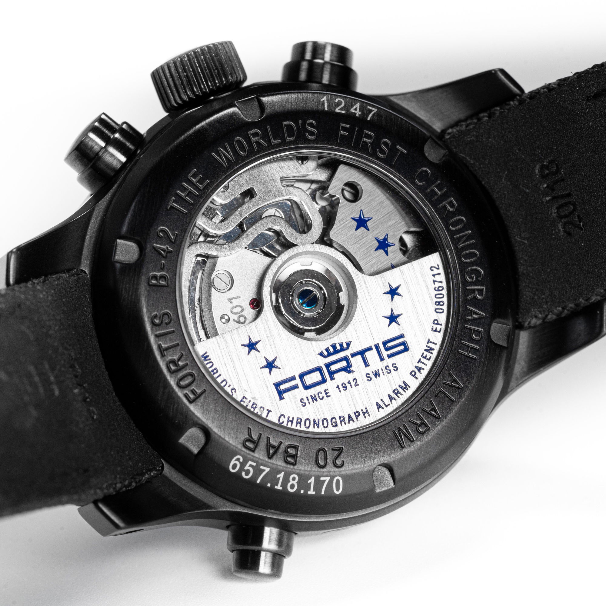 Fortis Aeromaster Professional Alarm Chronograph - View 3