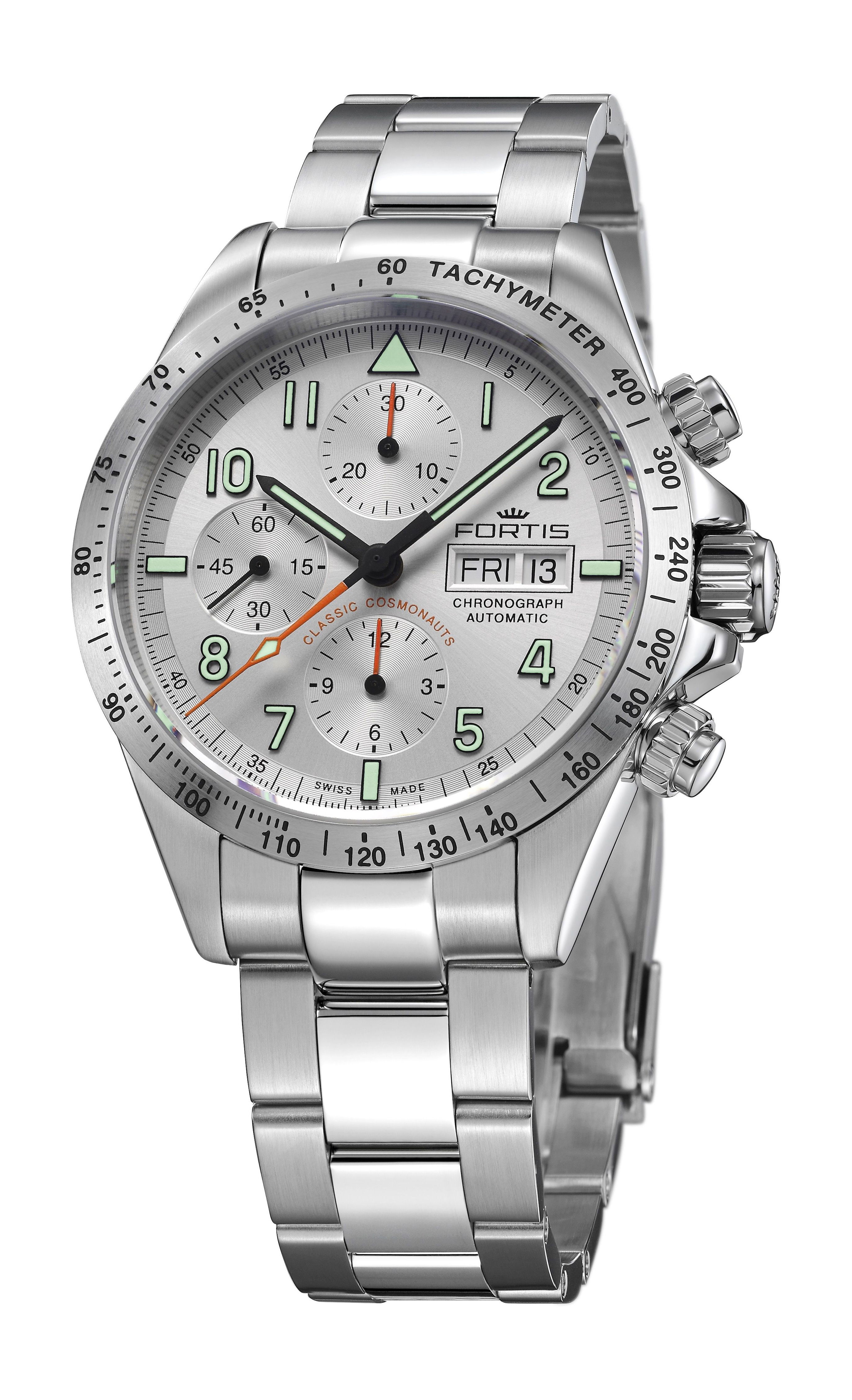 Fortis Classic Cosmonauts Steel a.m. watch