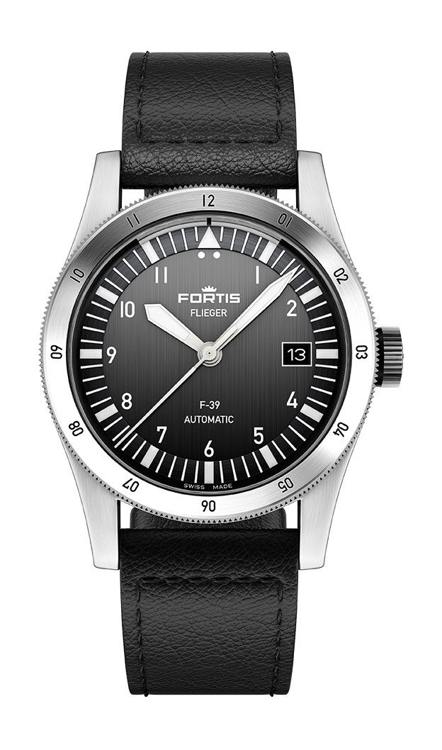 Fortis Flieger F-39 Black watch