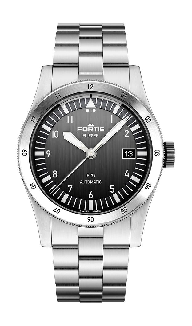 Fortis Flieger F-39 Black watch