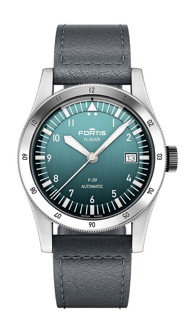 Fortis Flieger F-39 Petrol watch