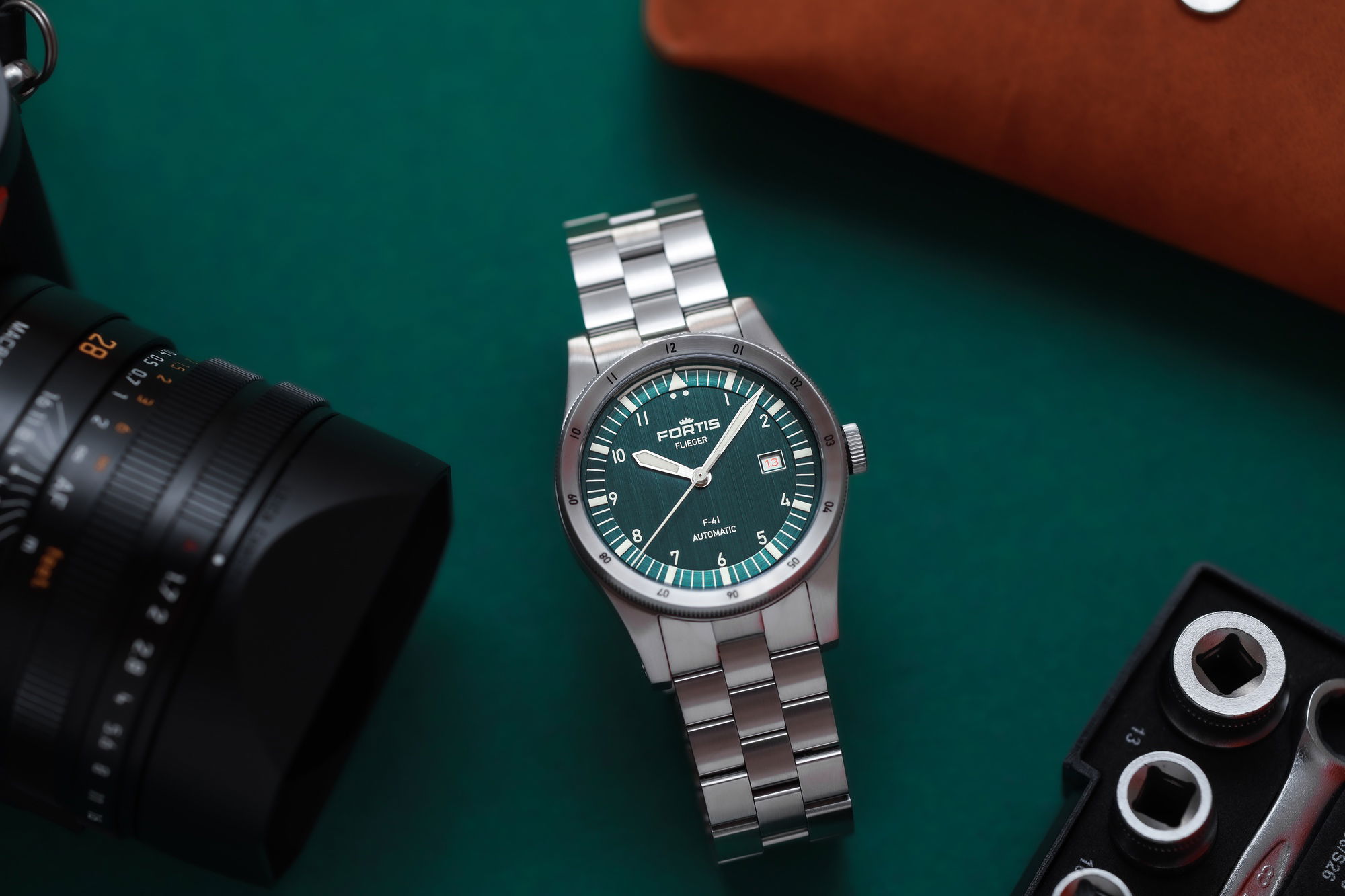 Fortis Flieger F-41 Petrol - View 3