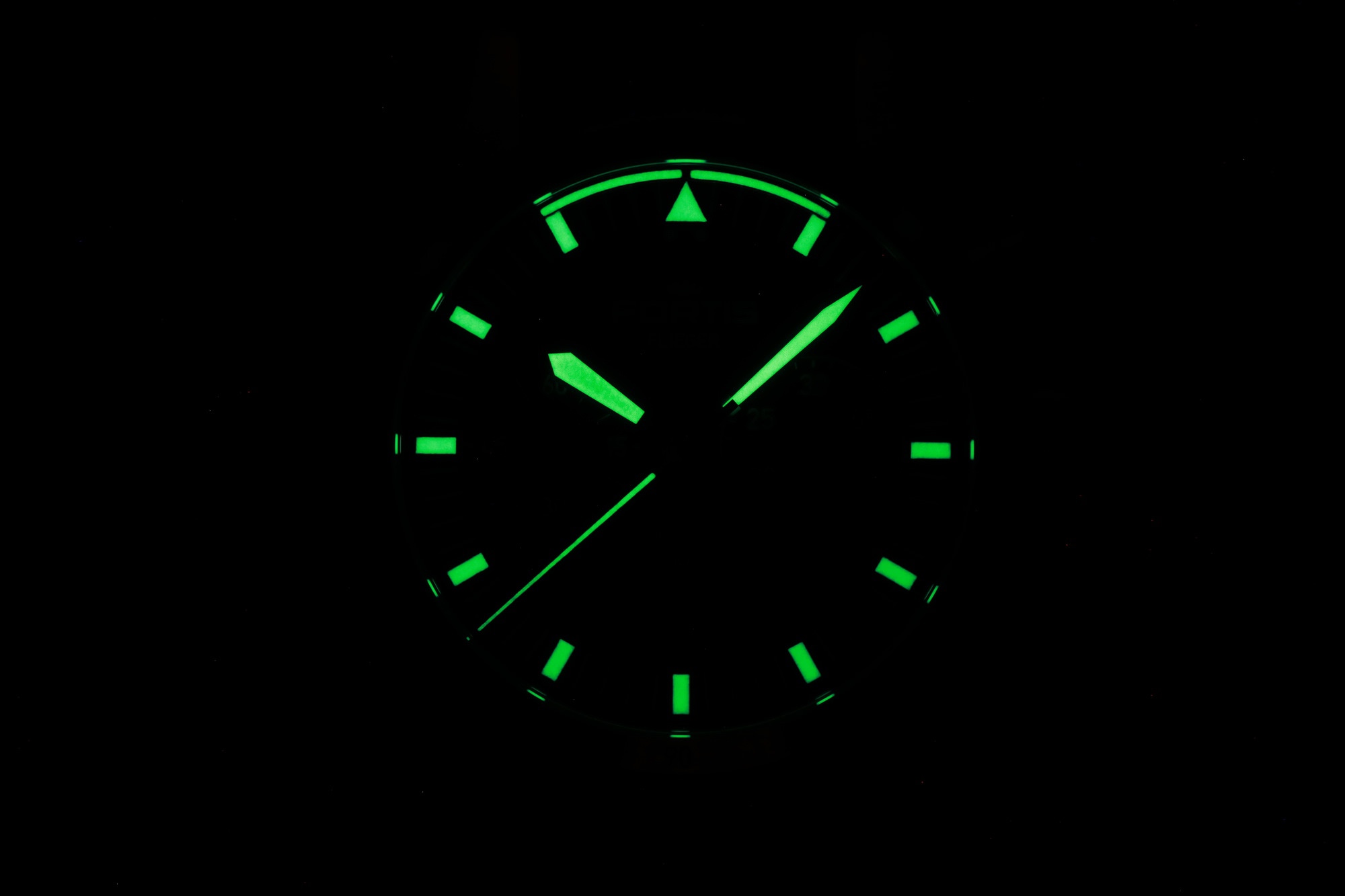 Fortis Flieger F-43 Bicompax Petrol - View 3