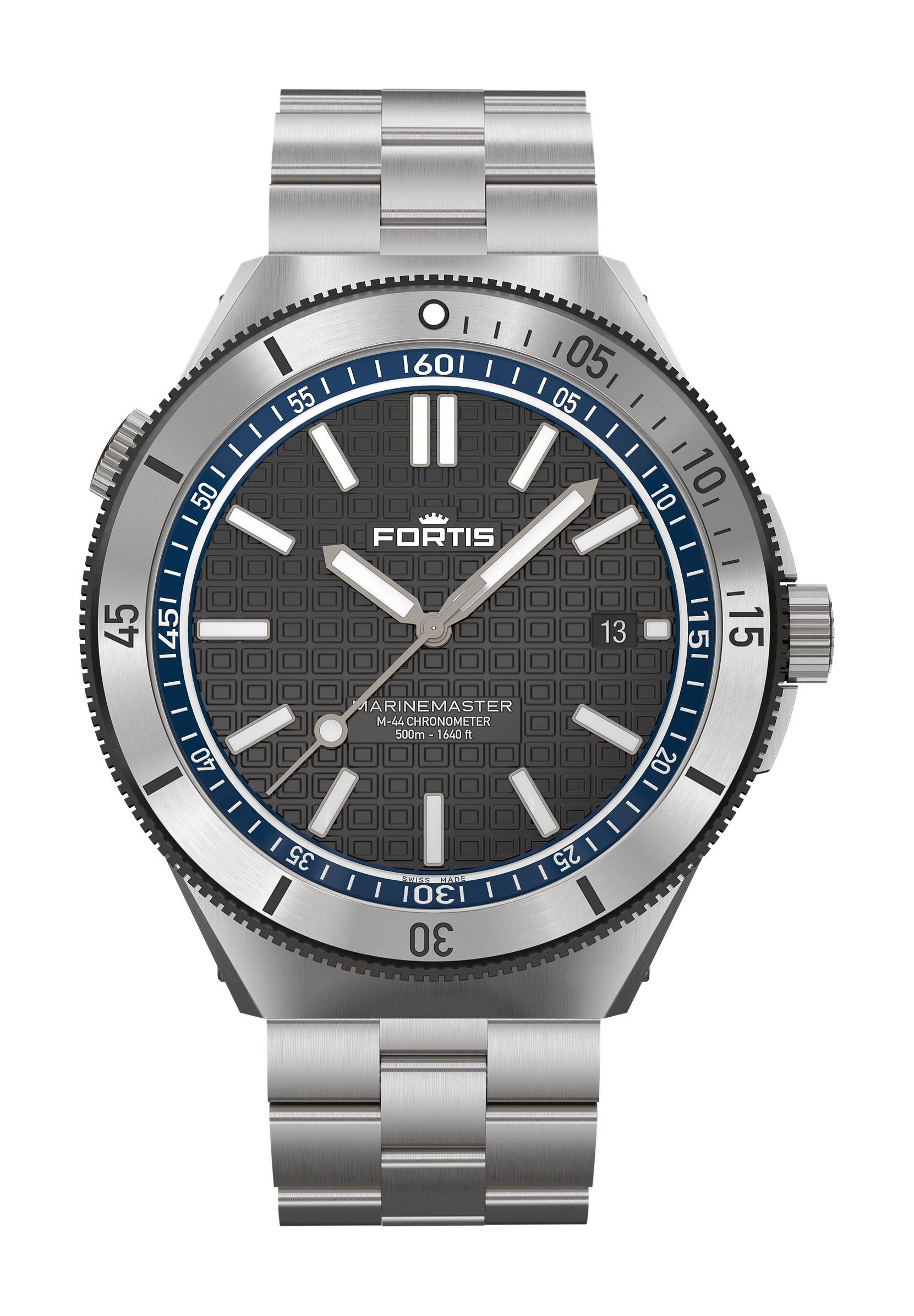 Fortis Marinemaster M-44 Ocean Blue watch