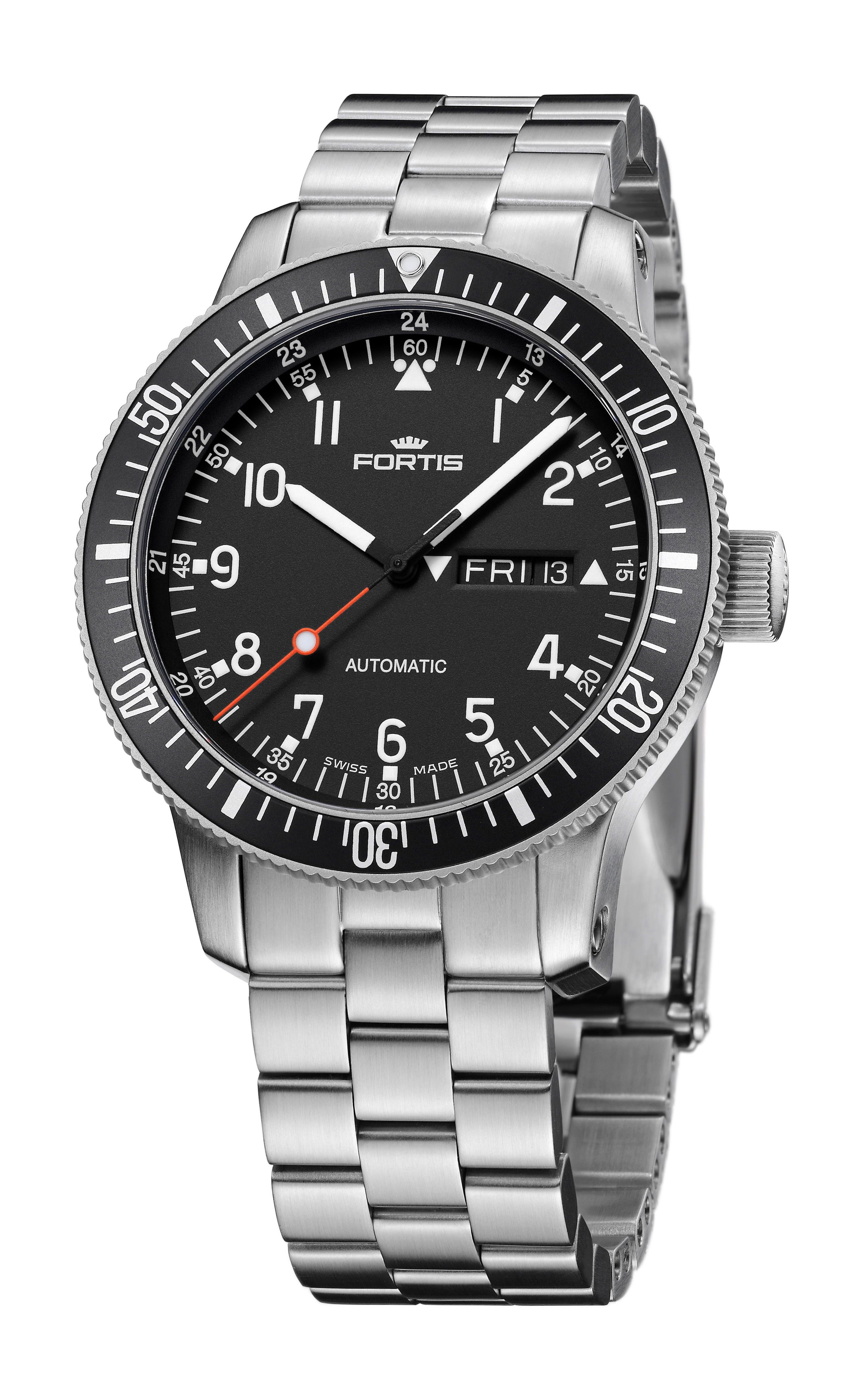 Fortis Official Cosmonauts Day-Date watch