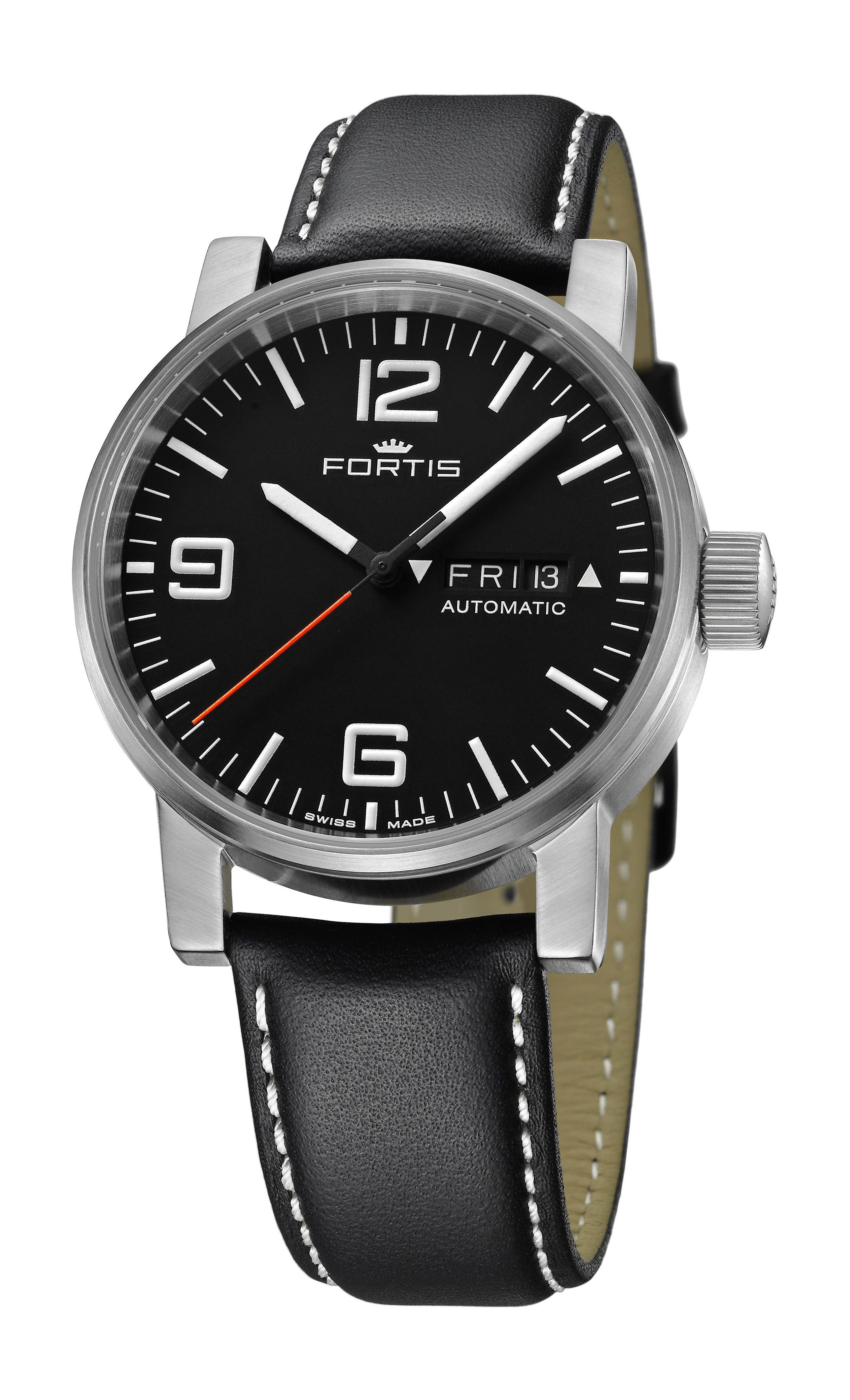 Fortis Spacematic Steel watch