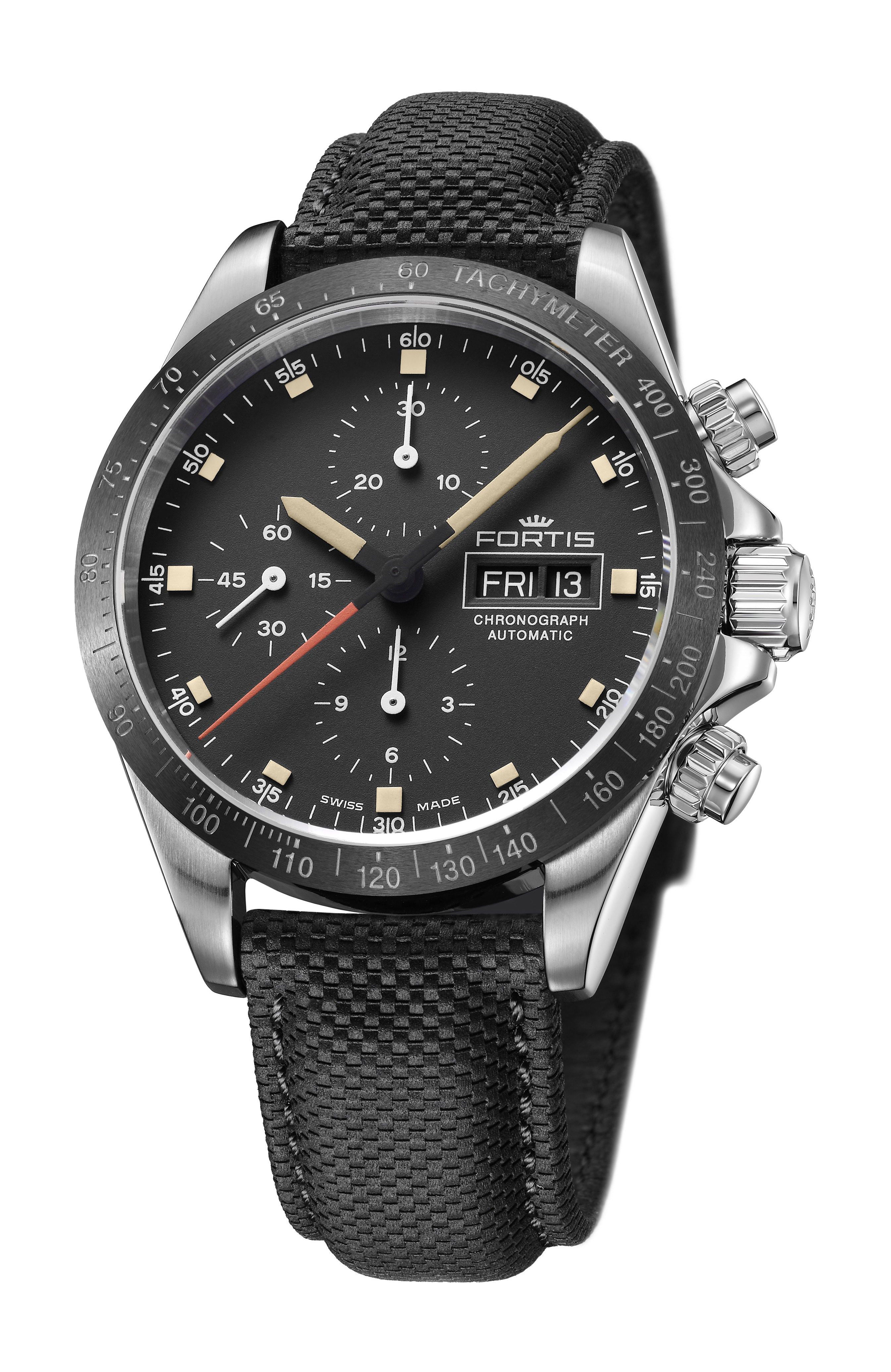 Fortis Stratoliner Ceramic All Black LE watch