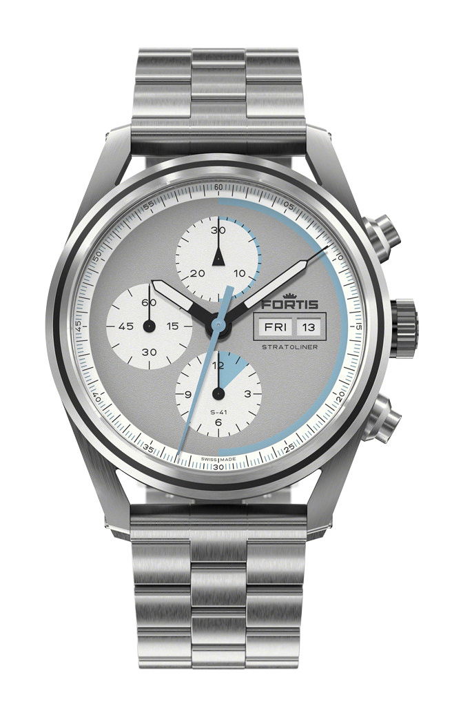 Fortis Stratoliner S-41 Cool Gray watch