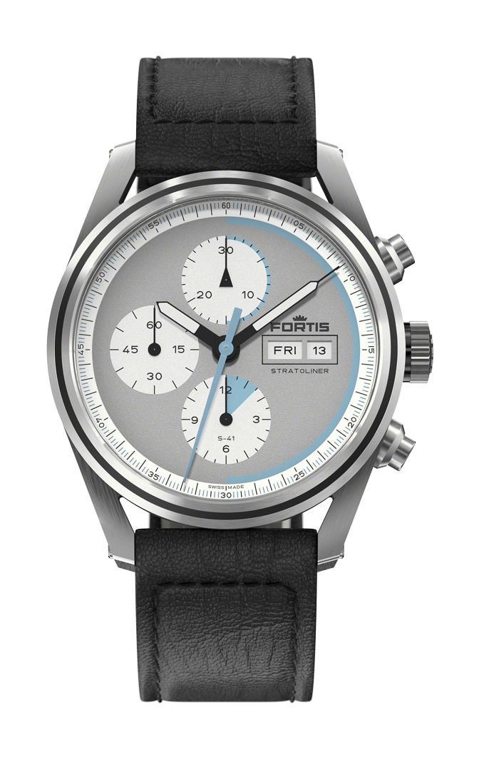Fortis Stratoliner S-41 Cool Gray watch