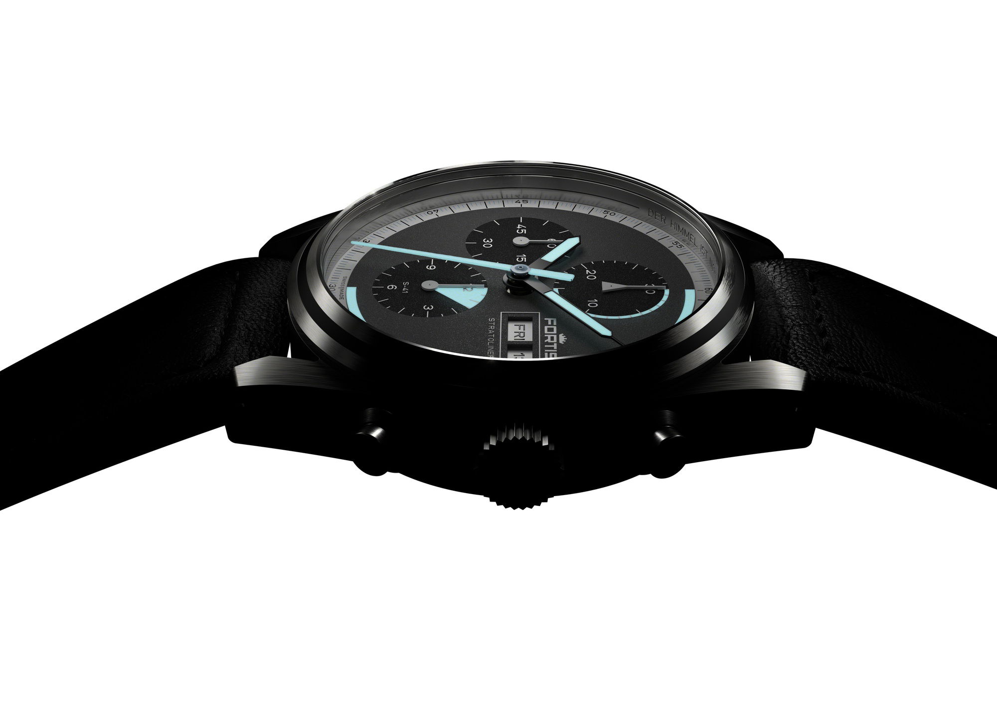 Fortis Stratoliner S-41 Cosmic Gray - View 3