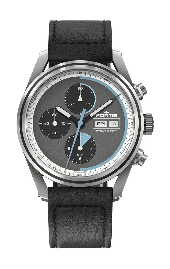 Fortis Stratoliner S-41 Cosmic Gray watch