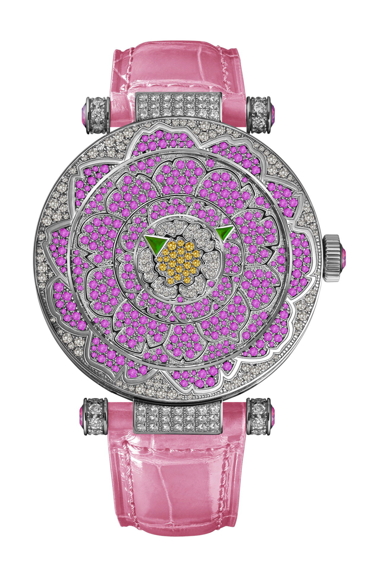 Franck Muller Double Mystery Peony watch