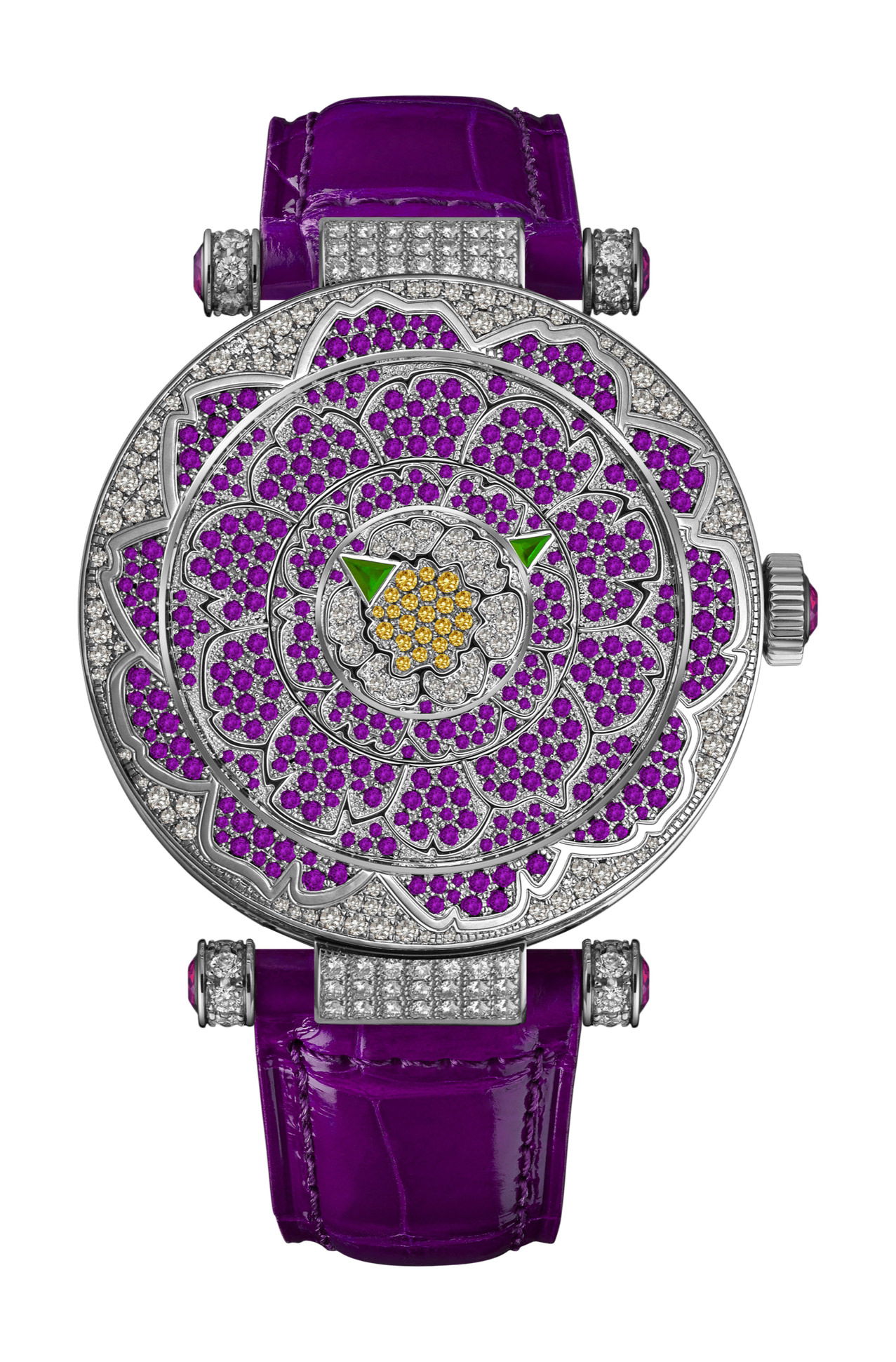 Franck Muller Double Mystery Peony watch