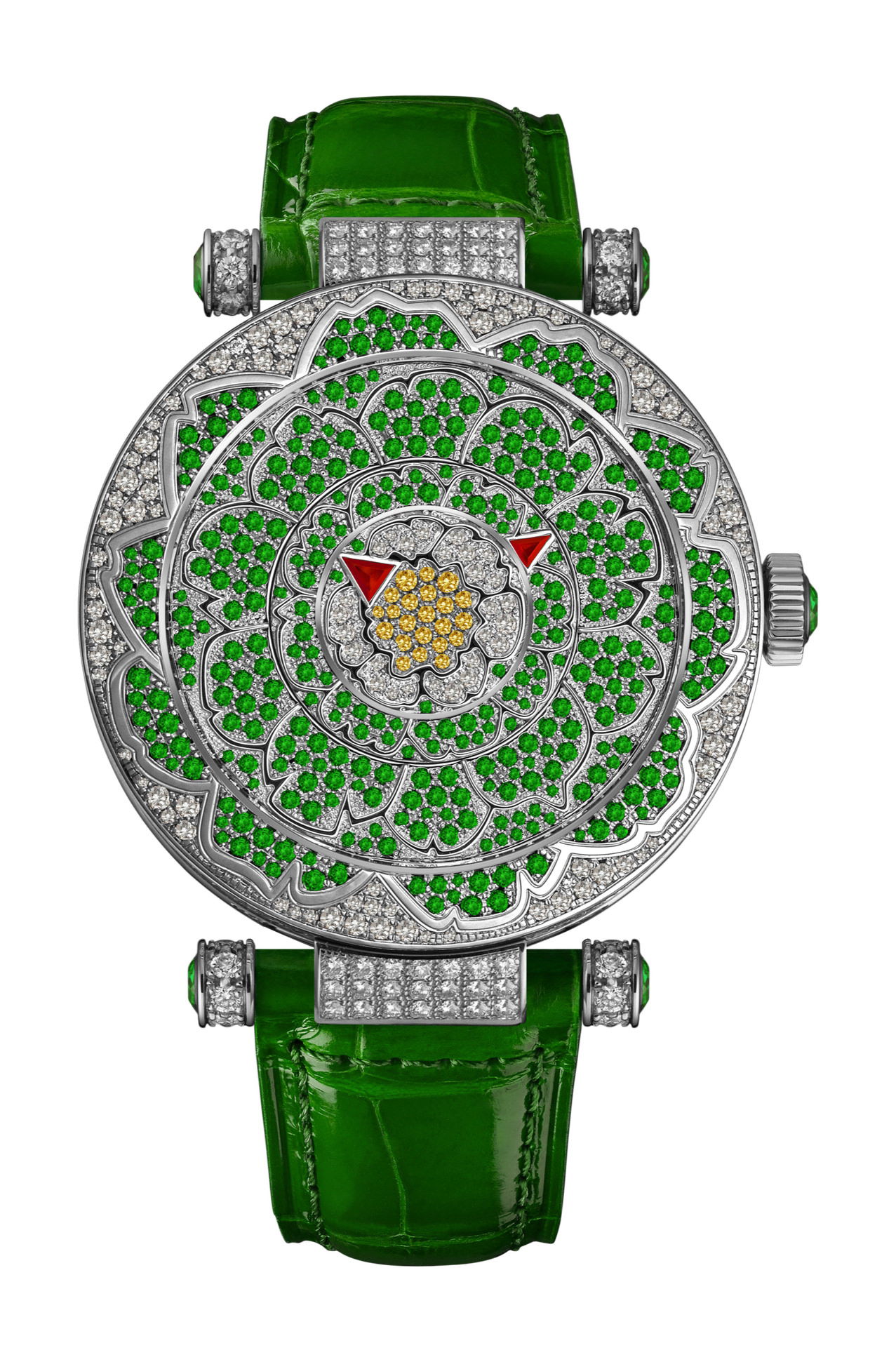 Franck Muller Double Mystery Peony watch