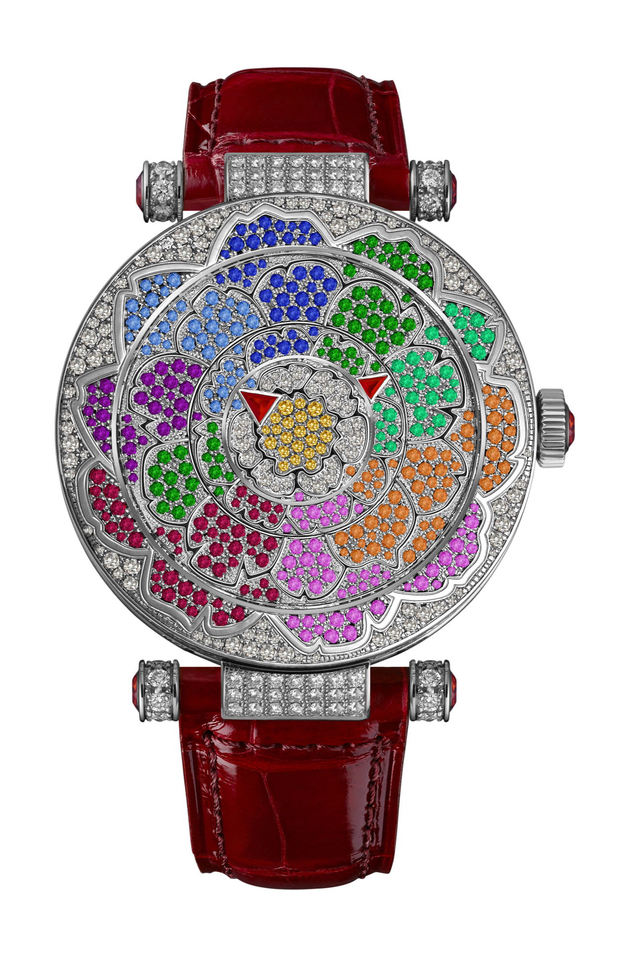 Franck Muller Double Mystery Peony watch