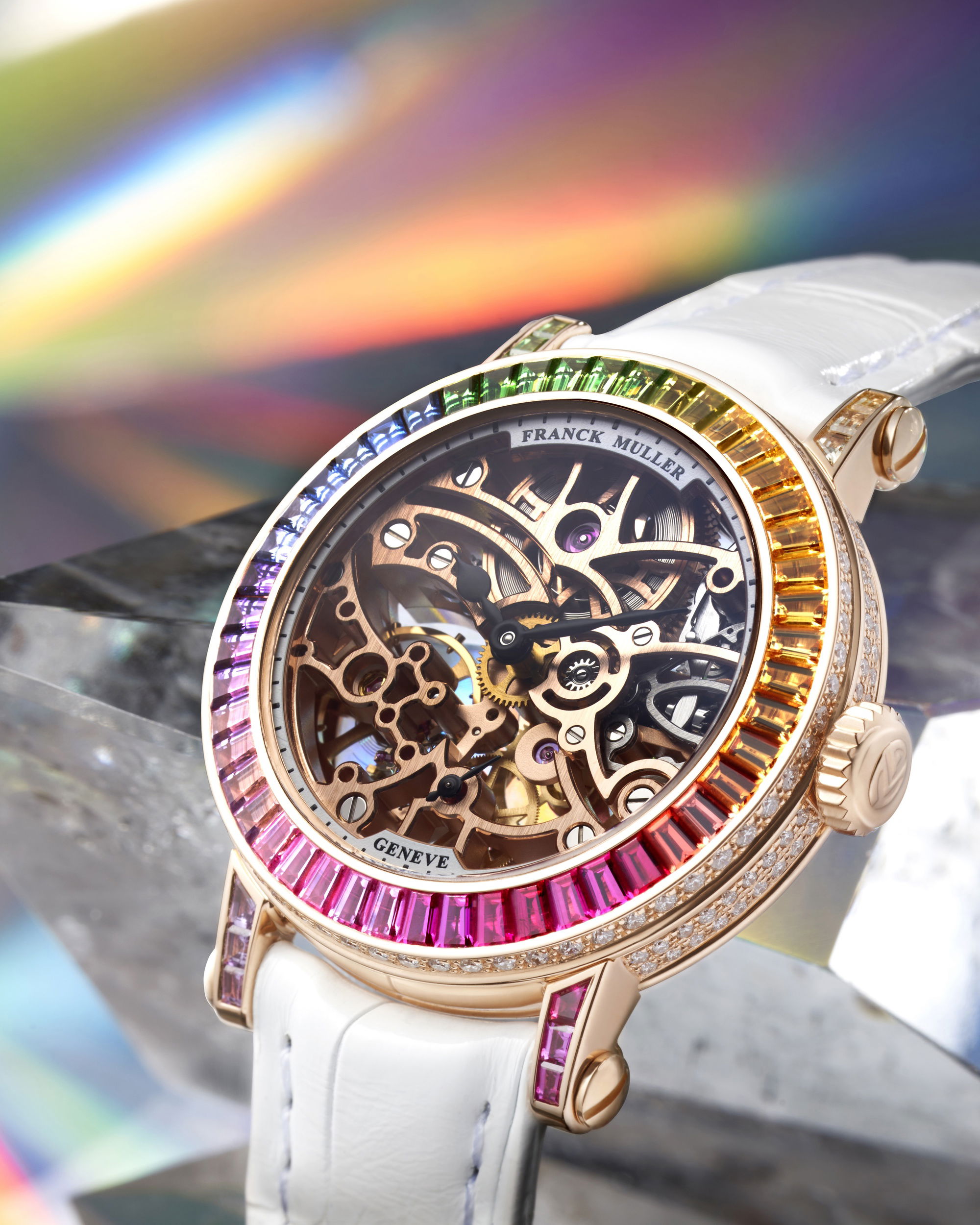 Franck Muller Round Skeleton Baguette - View 2