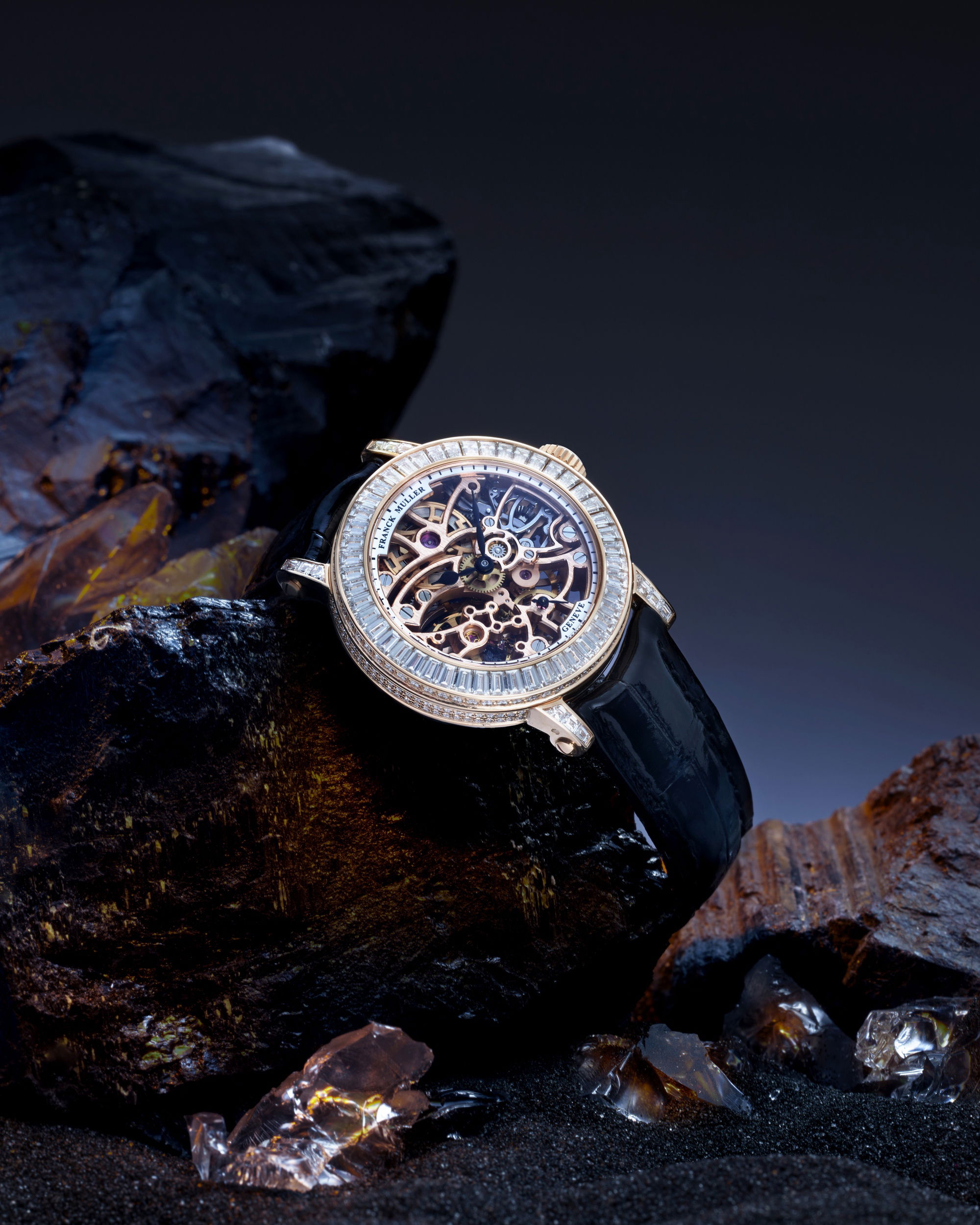 Franck Muller Round Skeleton Baguette - View 2