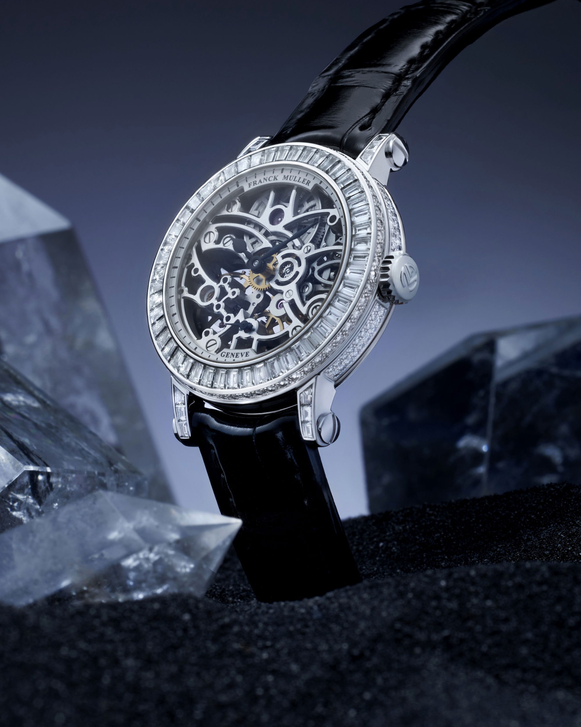 Franck Muller Round Skeleton Baguette - View 2