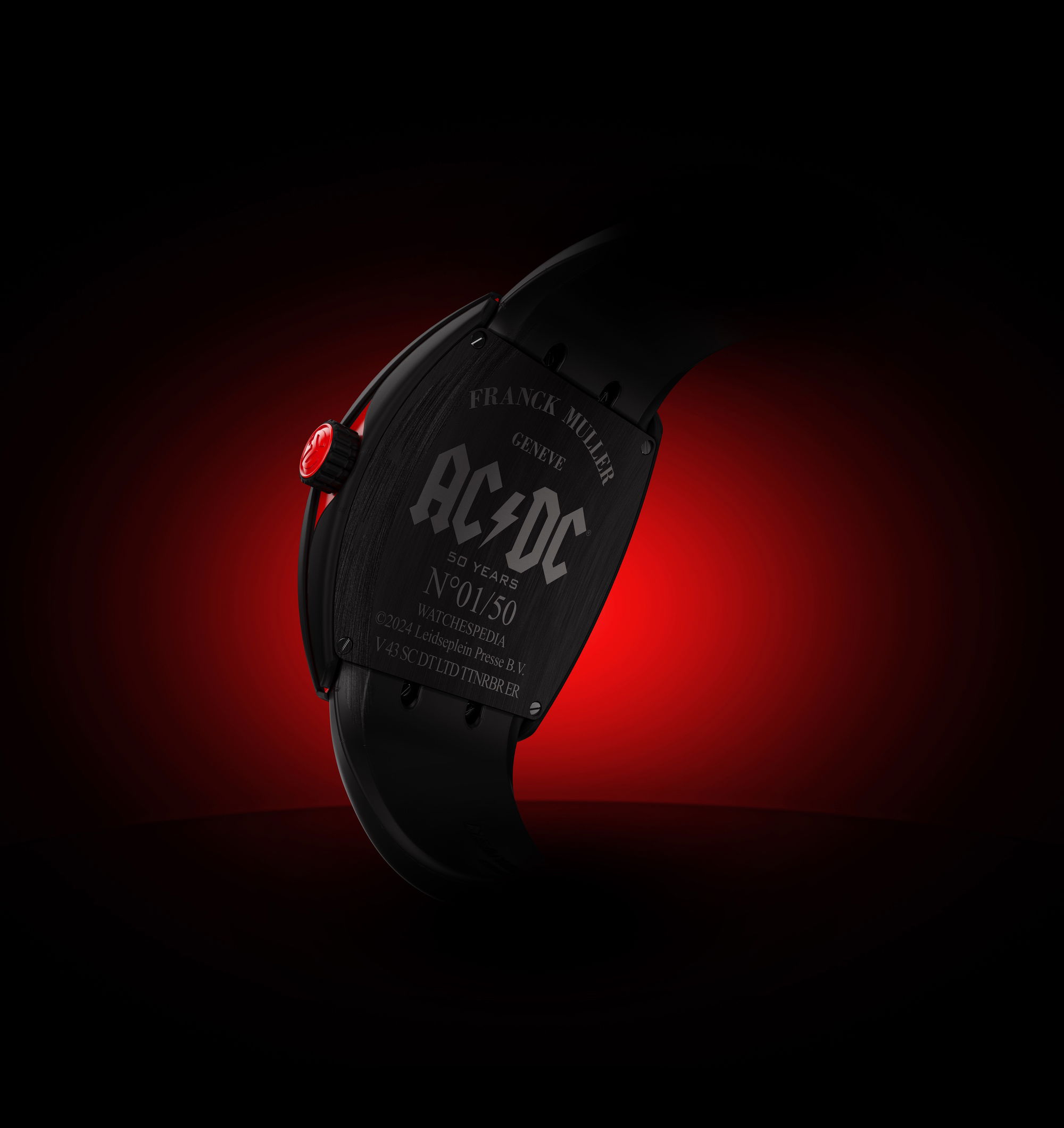 Franck Muller Vanguard AC/DC 50th Anniversary - View 2