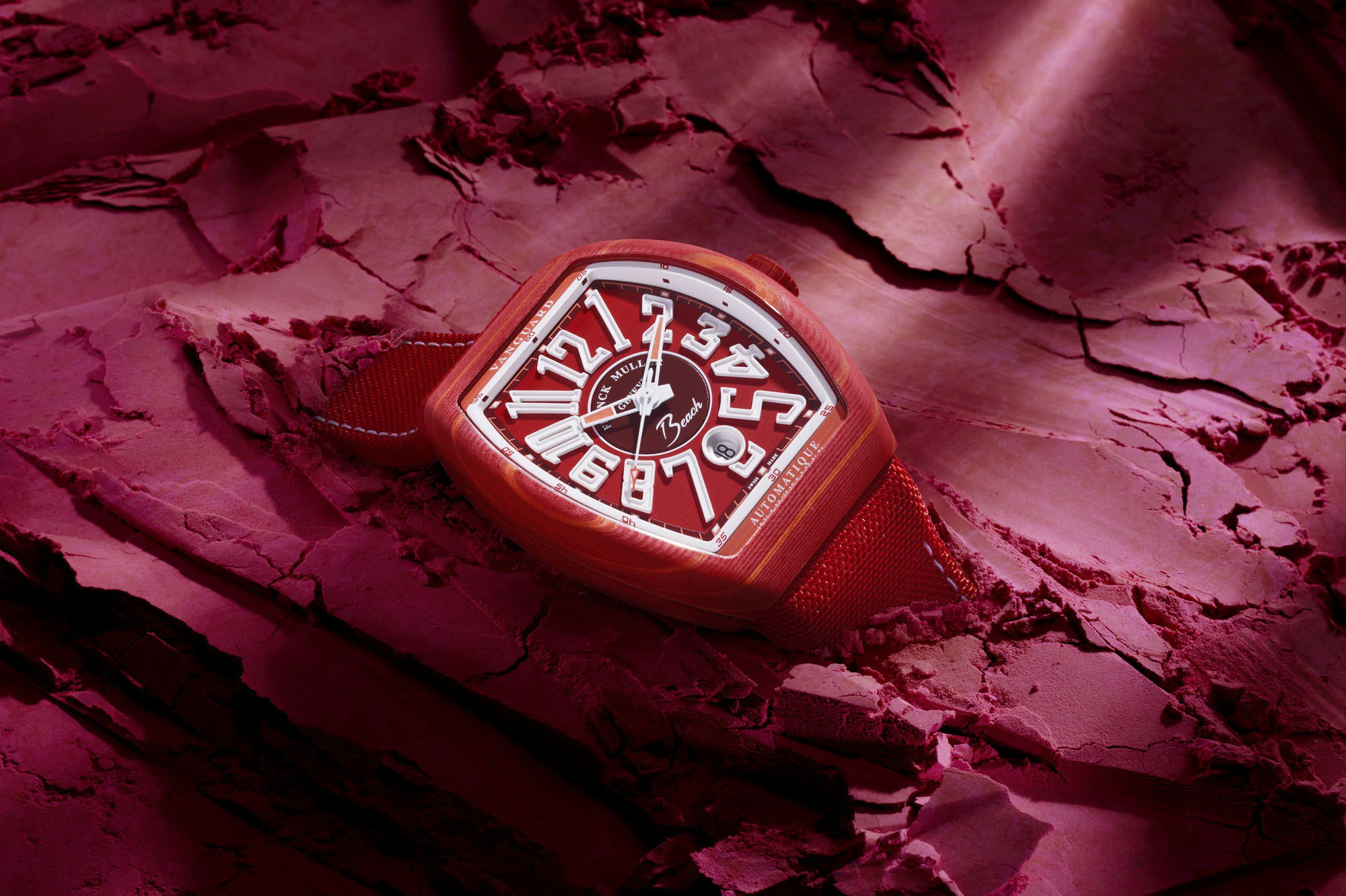 Franck Muller Vanguard Beach Fiery Red - View 3