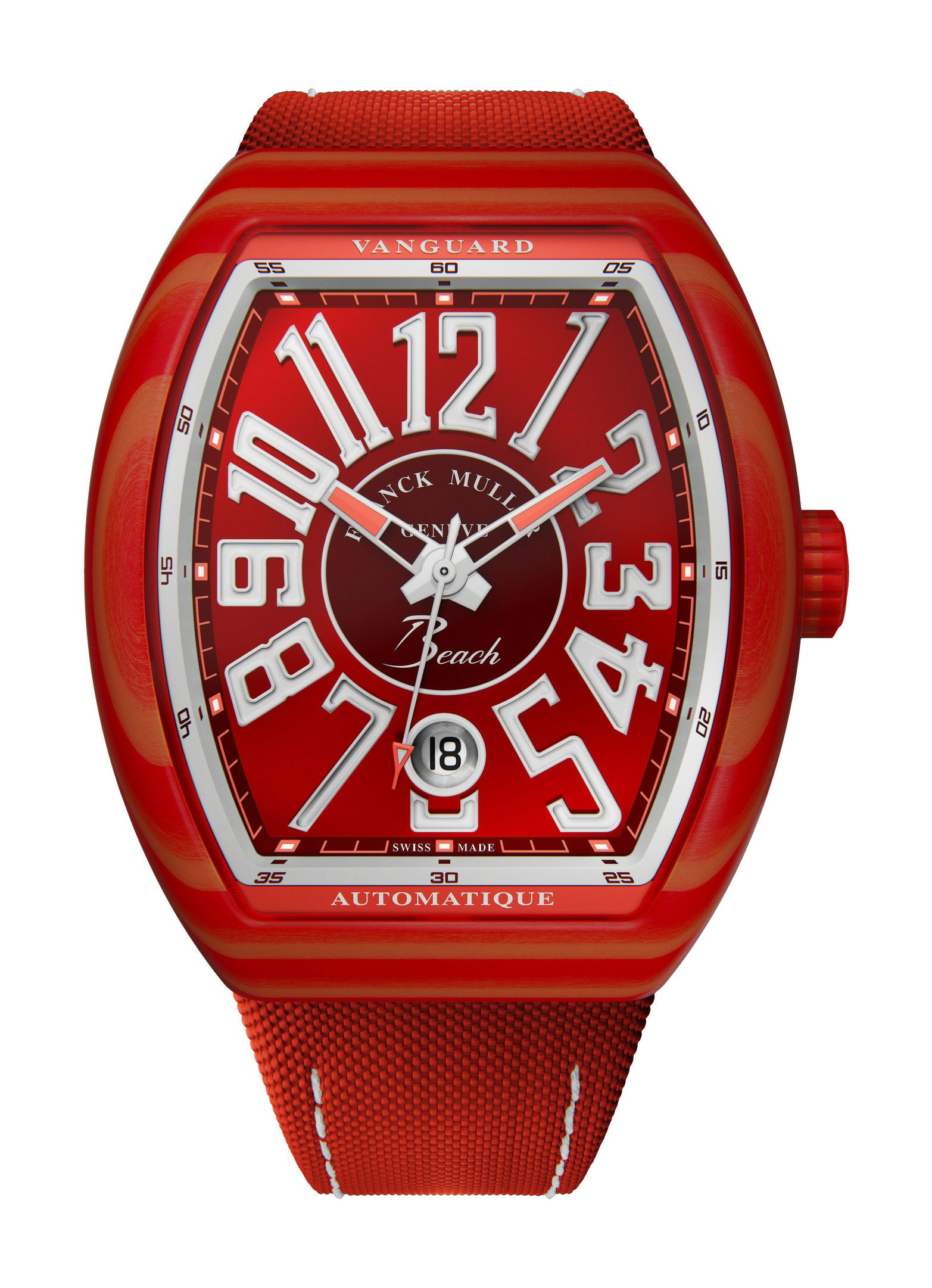 Franck Muller Vanguard Beach Fiery Red watch