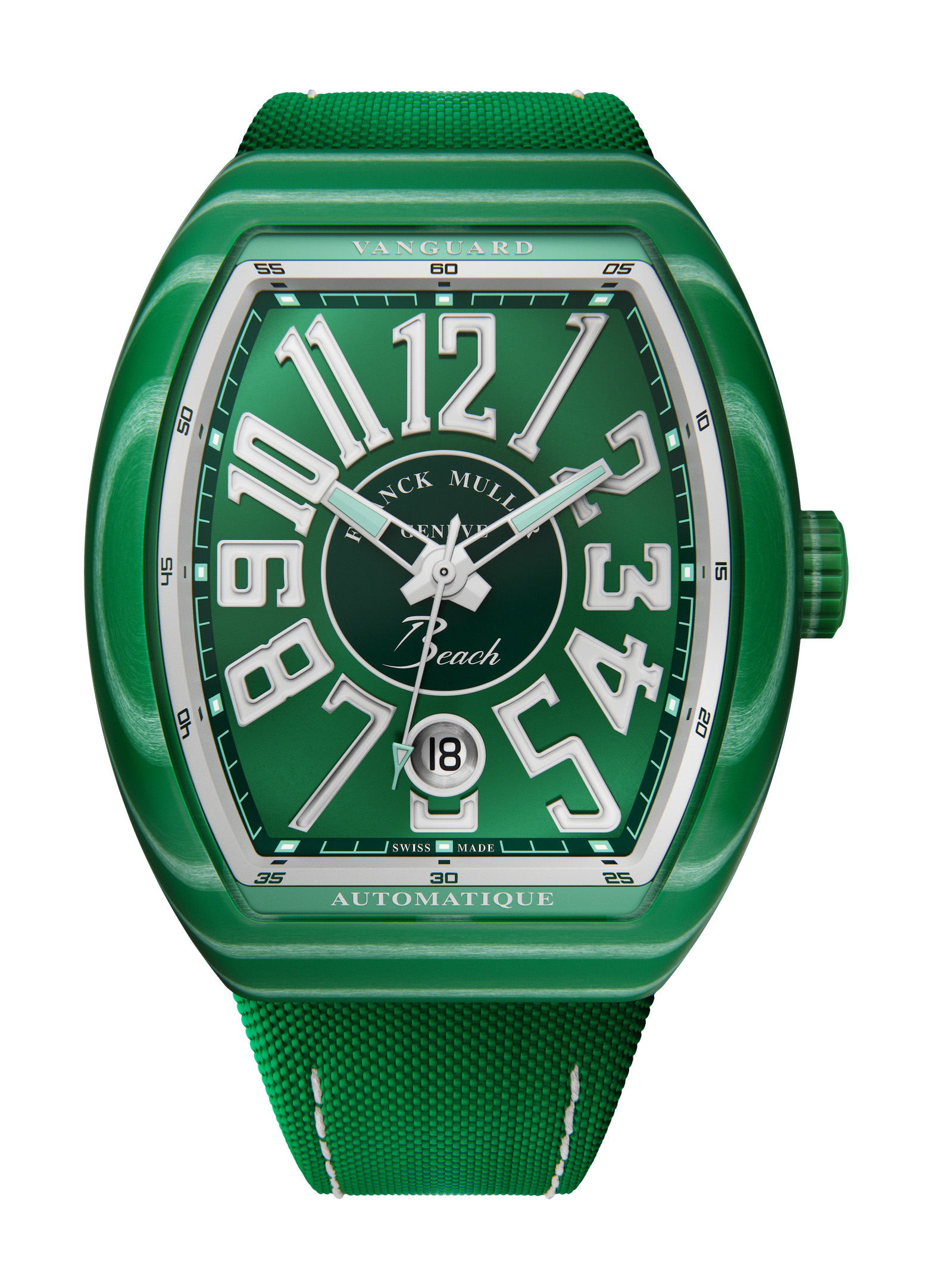 Franck Muller Vanguard Beach Summer Green watch