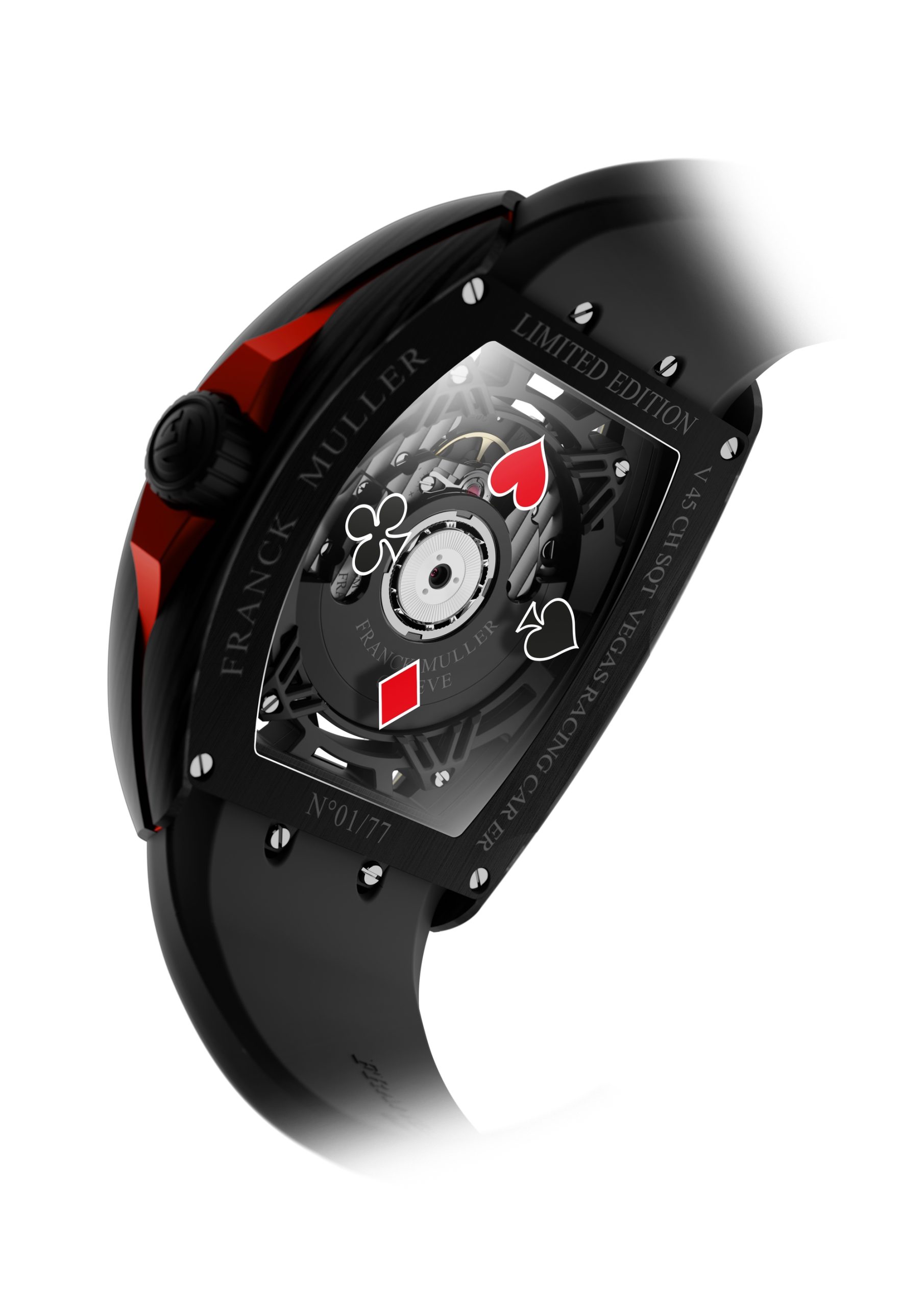 Franck Muller Vanguard Carbon Crazy Hours Racing Vegas Collection - View 2