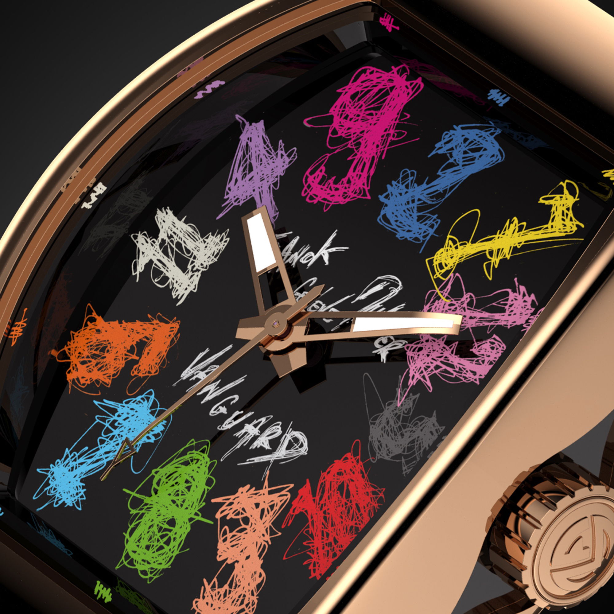 Franck Muller Vanguard Crazy Hours Hom Nguyen - View 3