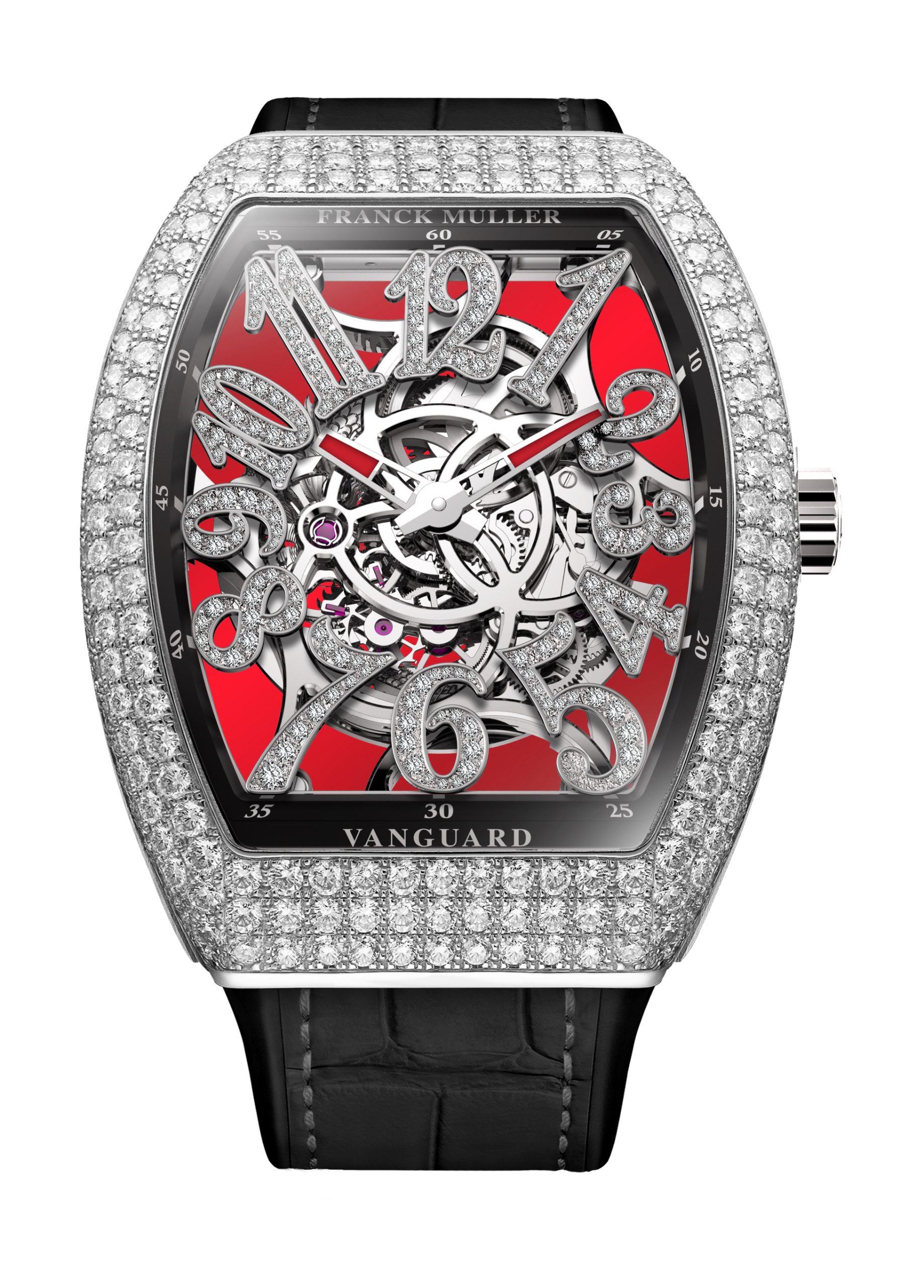 Franck Muller Vanguard Dragon Slim Skeleton watch