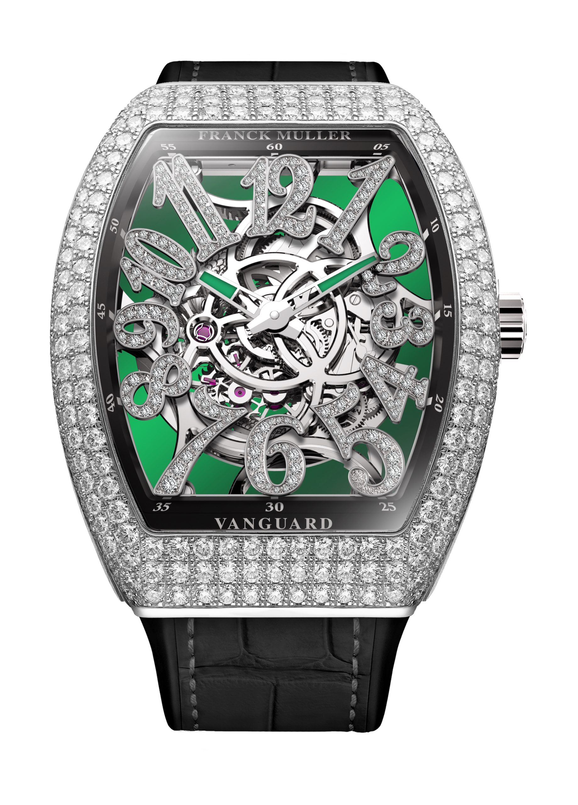 Franck Muller Vanguard Dragon Slim Skeleton watch