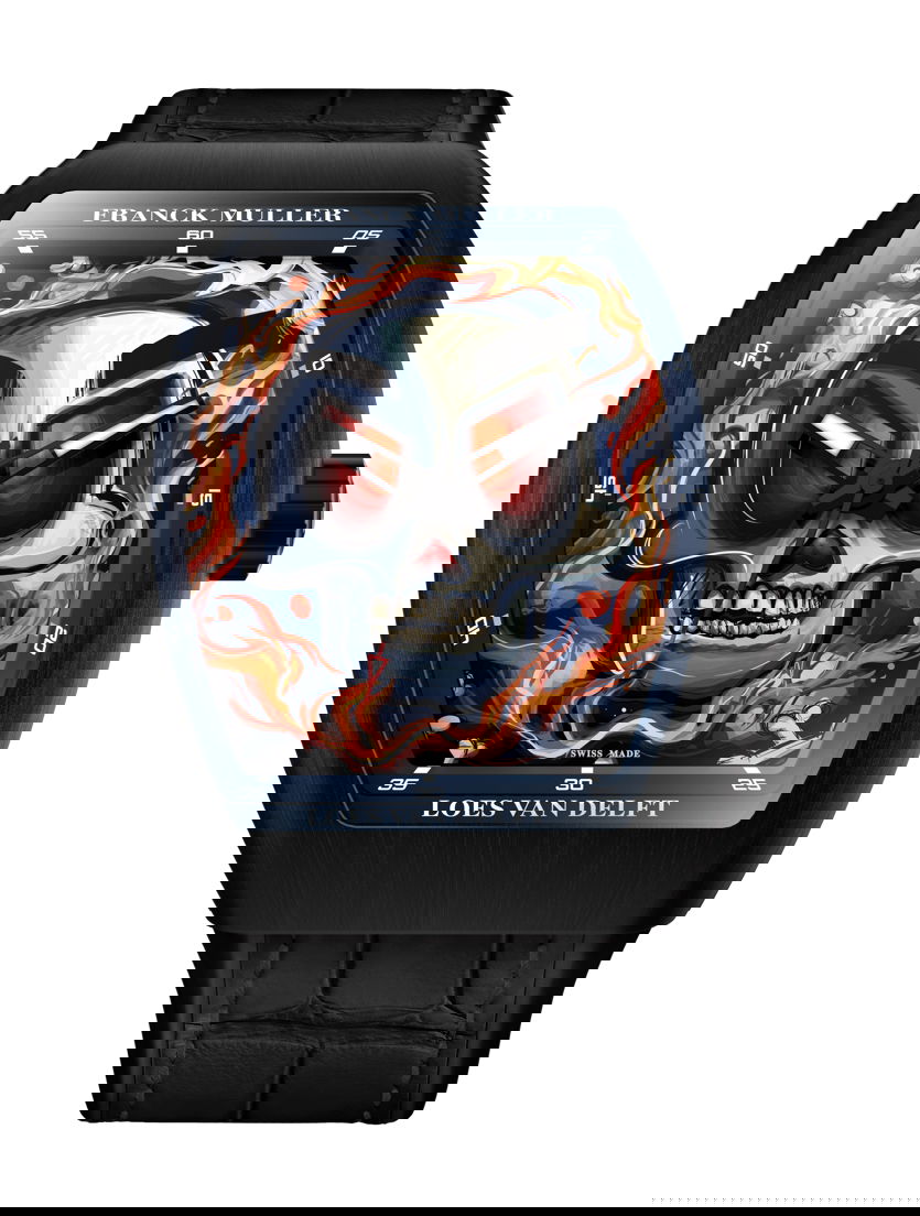 Franck Muller Vanguard Loes Van Delft Skull watch