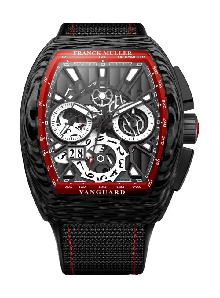 Franck Muller Vanguard ™ Skeleton Grande Date Chronograph watch