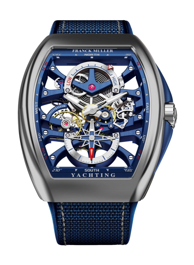 Franck Muller Vanguard Yachting Anchor™ Skeleton watch