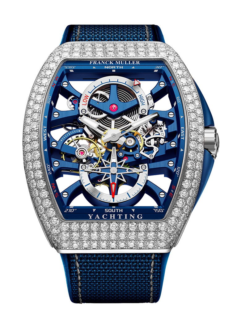Franck Muller Vanguard Yachting Anchor™ Skeleton watch
