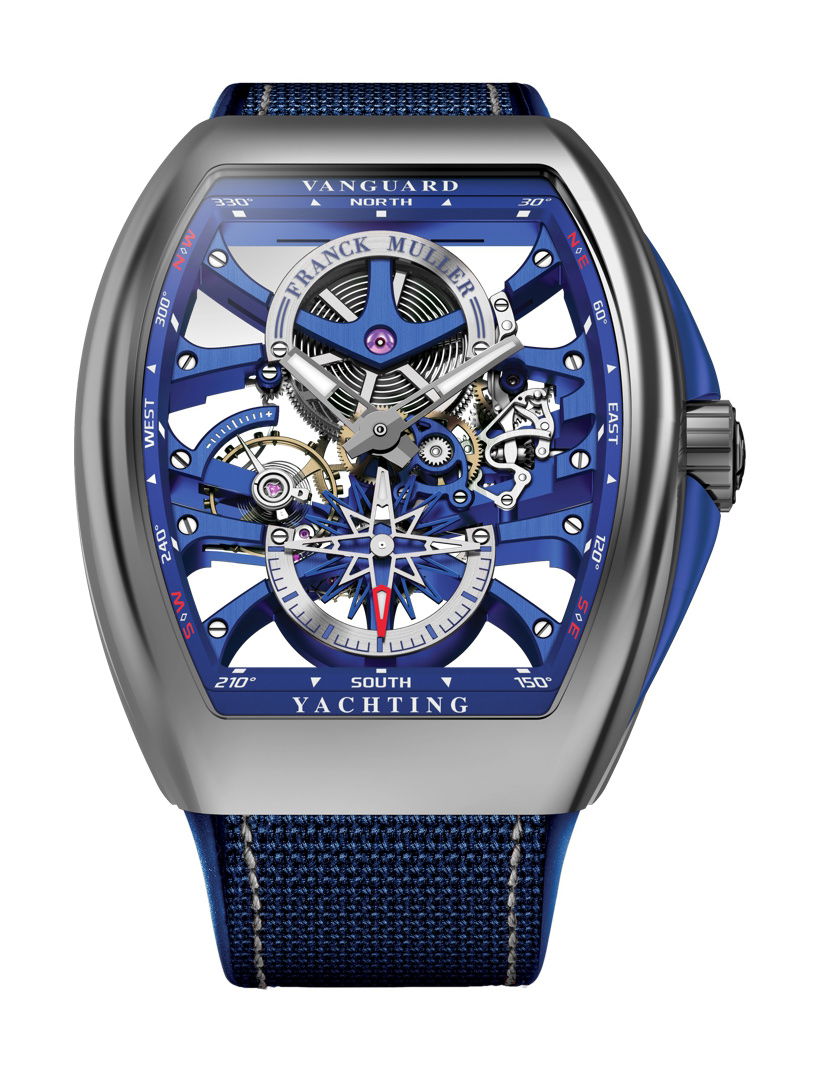 Franck Muller Vanguard Yachting Anchor™ Skeleton watch