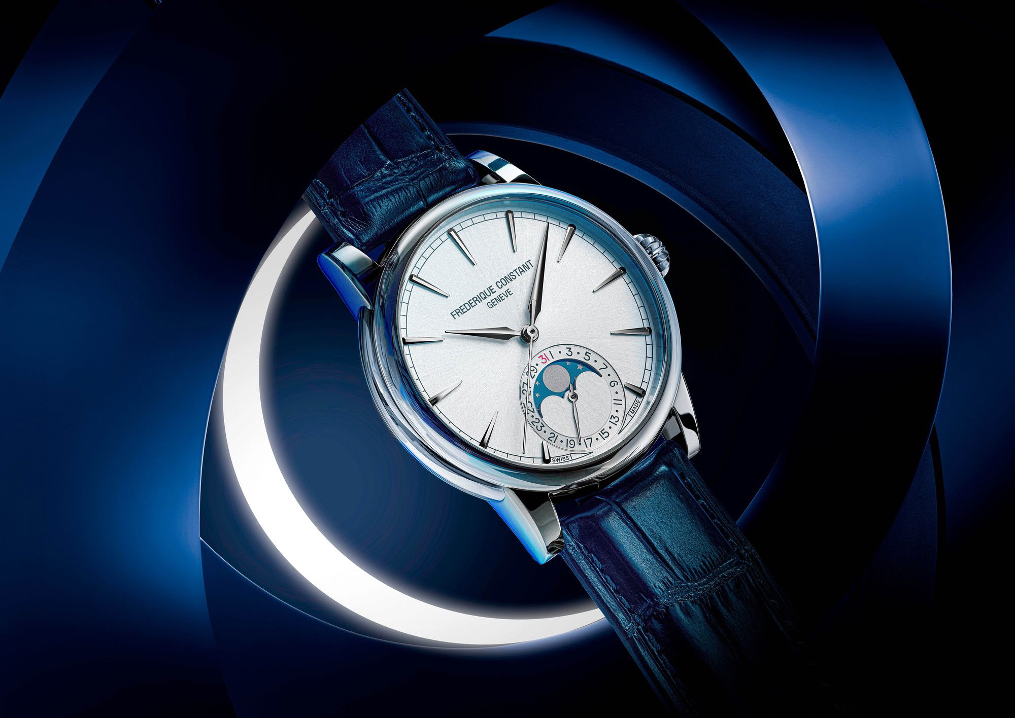 Frederique Constant Classic Moonphase Date Manufacture - View 3