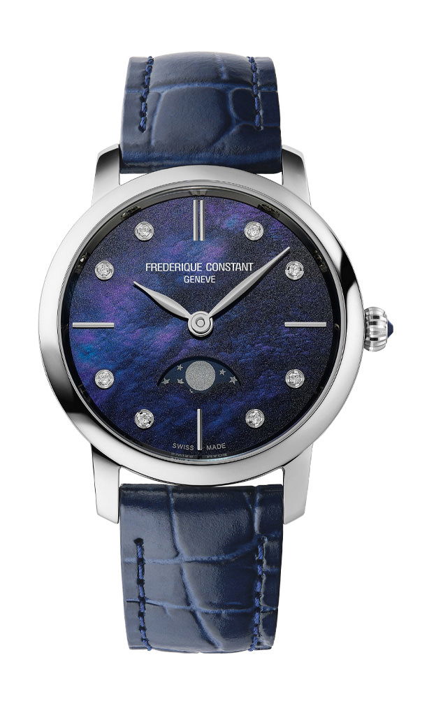 Frederique Constant Classic Slimline Ladies Moonphase watch