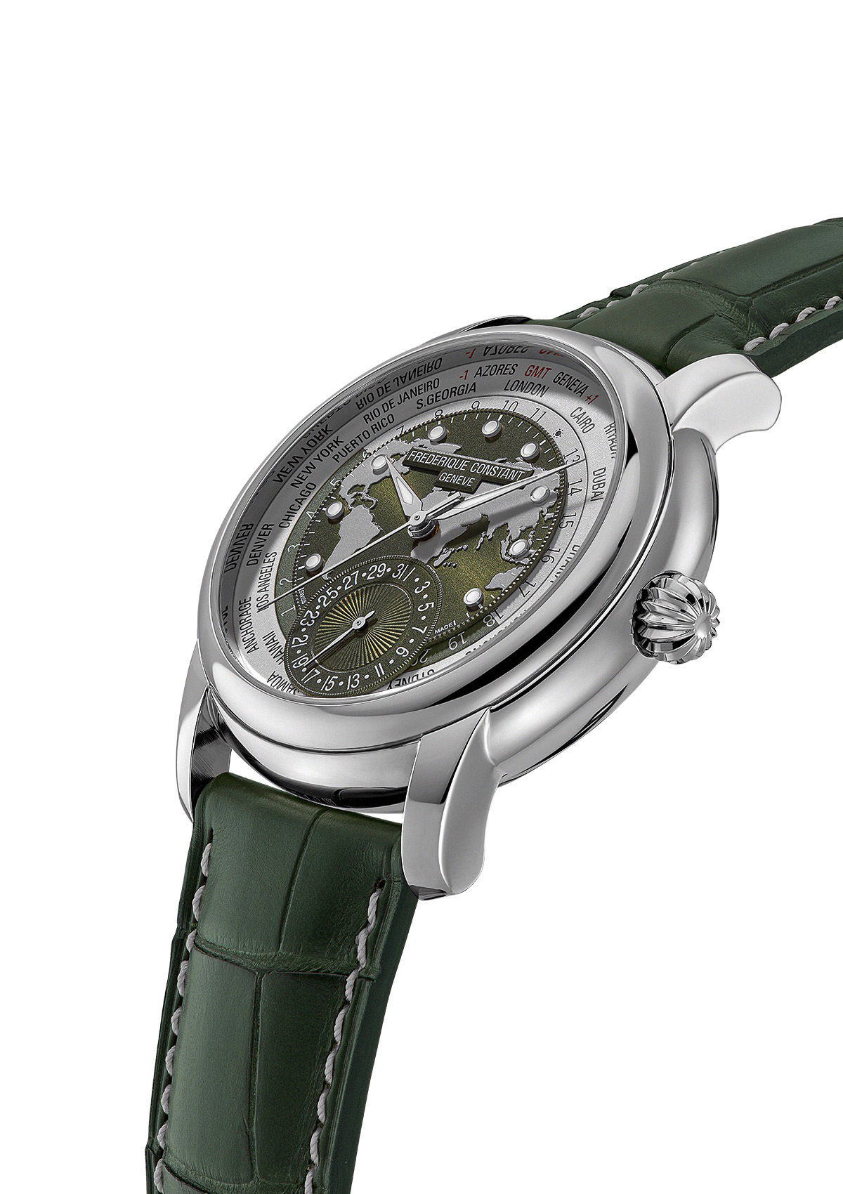 Frederique Constant Classic Worldtimer Manufacture - View 3